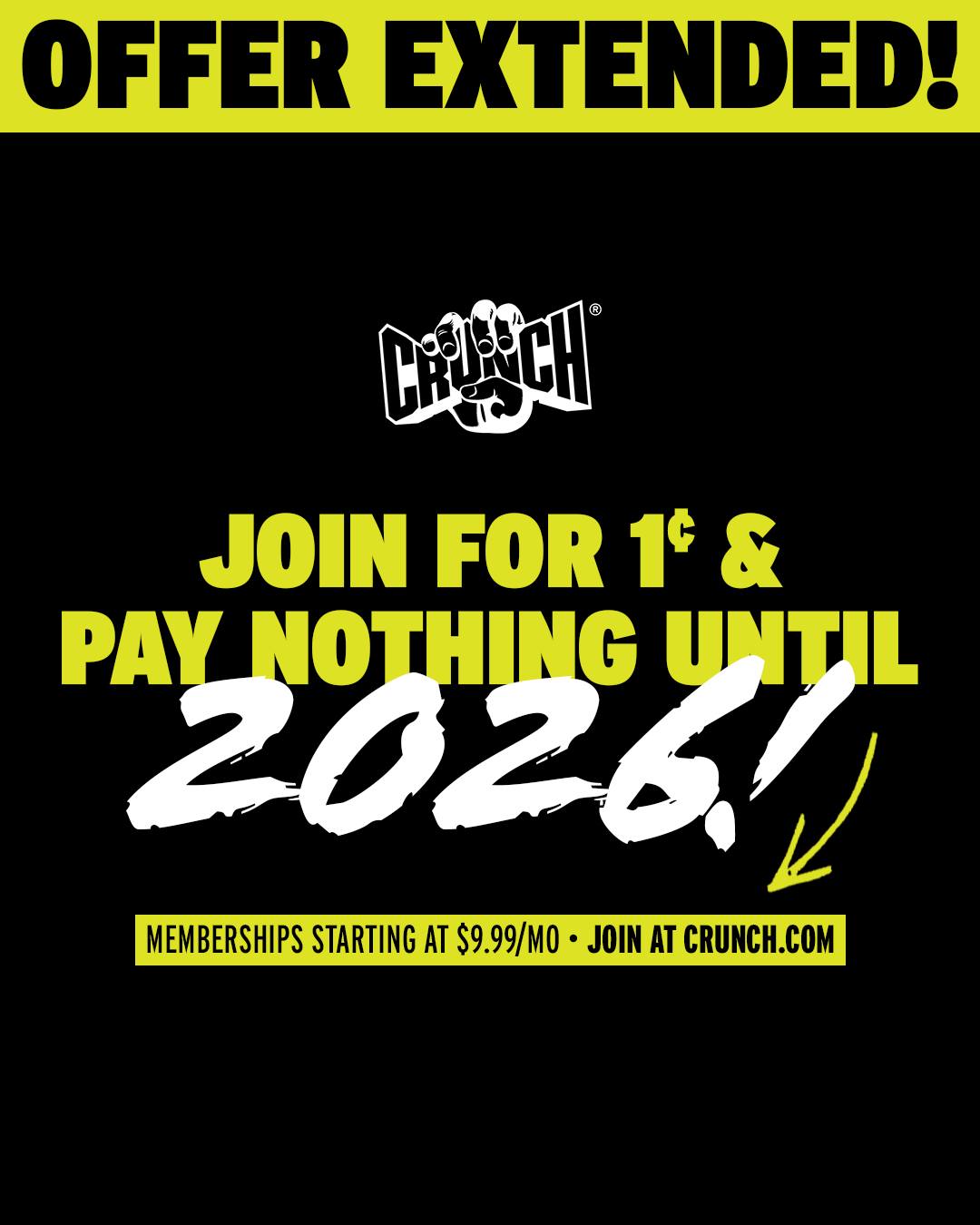 Crunch - Missed it? You’ve got less than 48 hours...⏰ Join for just 1 ...