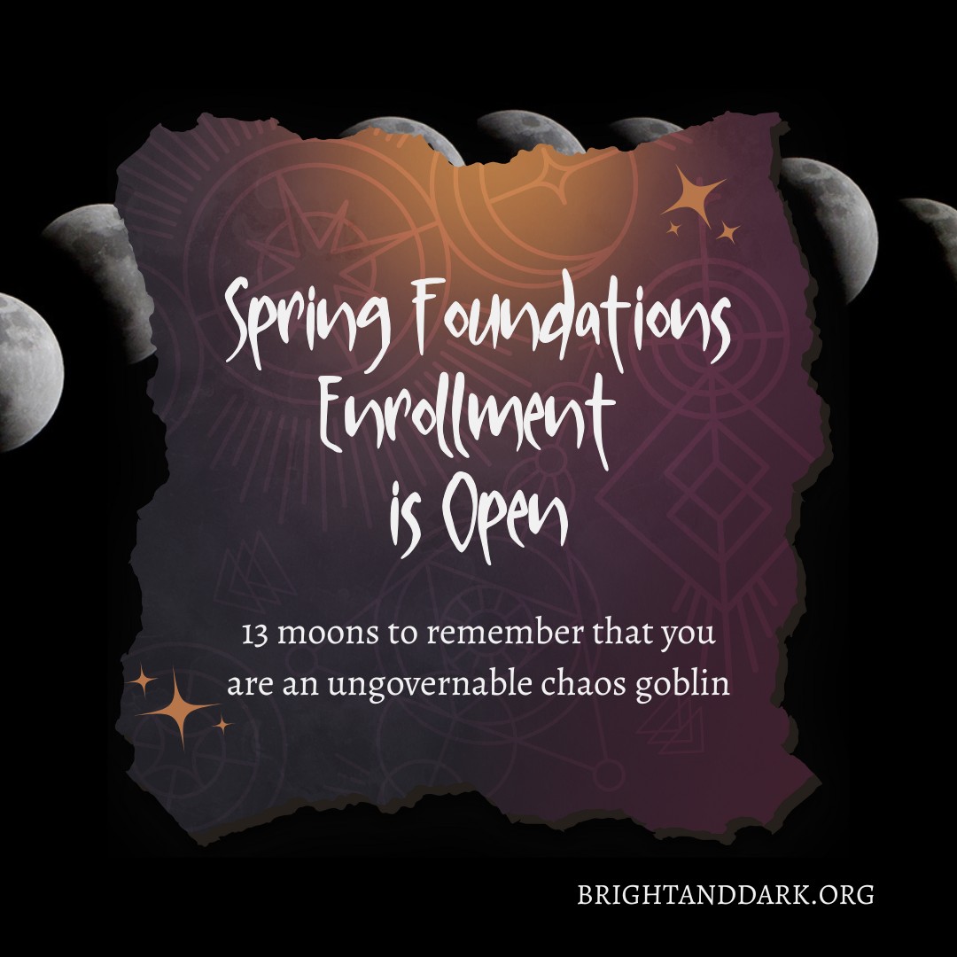 Bright - Spring Foundations enrollment is open and the community is ...