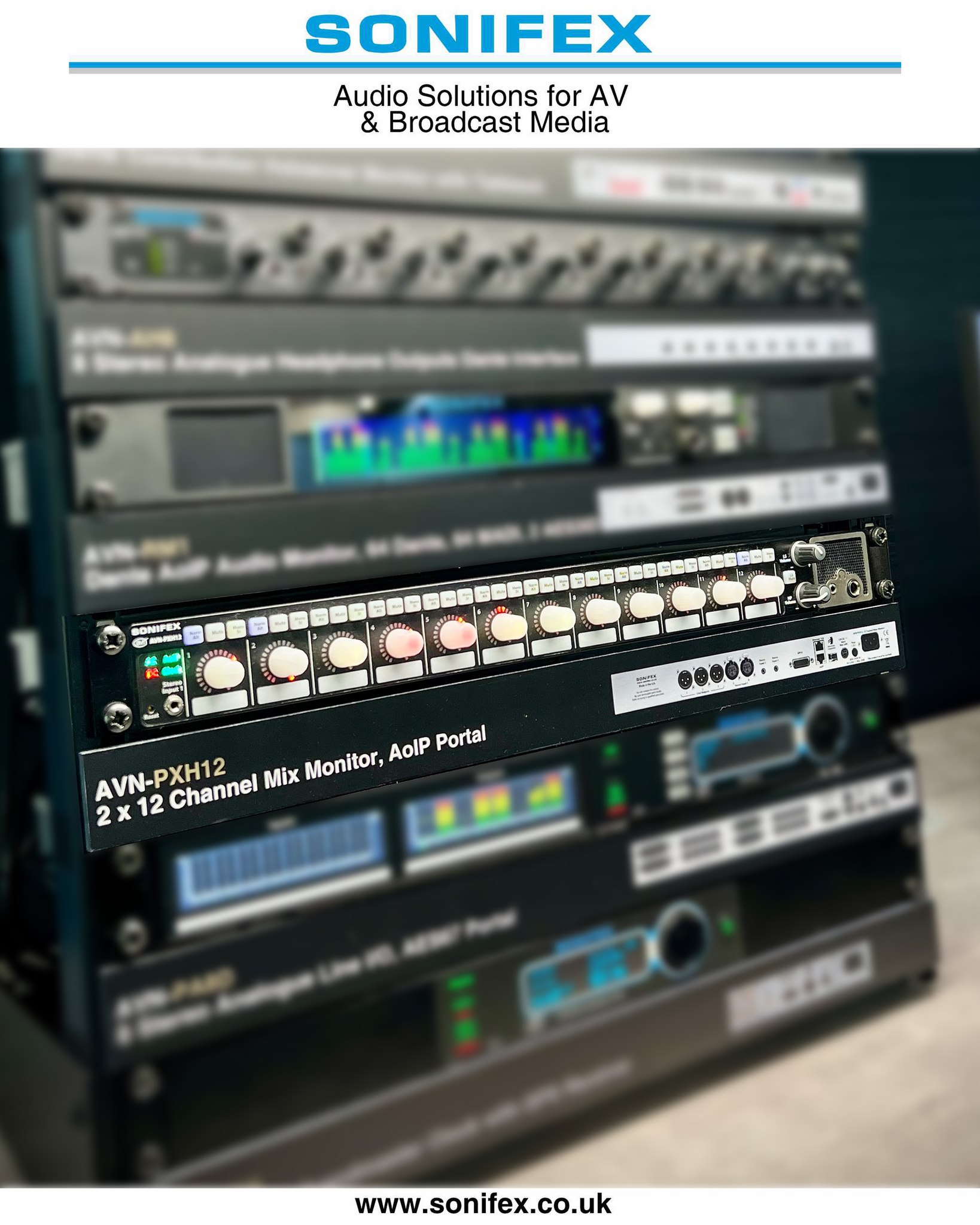 Sonifex Ltd - Introducing the new Sonifex AVN-AESIO8 and AVN-AESIO8R ...
