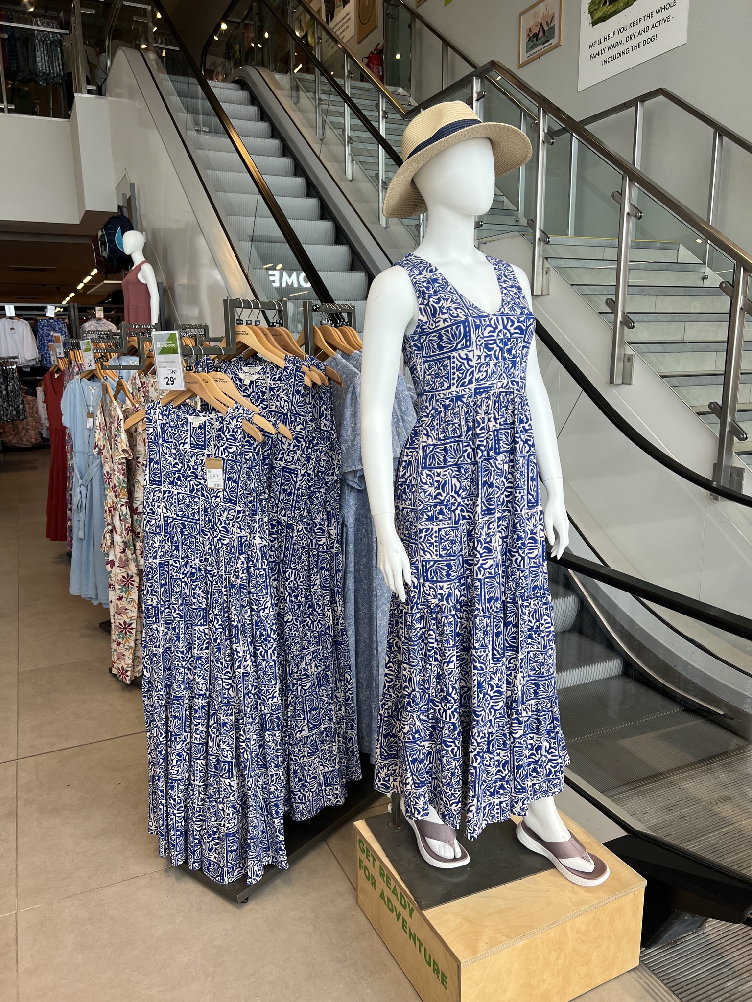 shopping ladies dress Started thinking about your summer wardrobe yet? ☀️ Now's the perfect time… Mountain Warehouse has up to 50% off summer dresses for a limited time only. 👗 Get ready for the warmer dev-position-dresses:number:111
