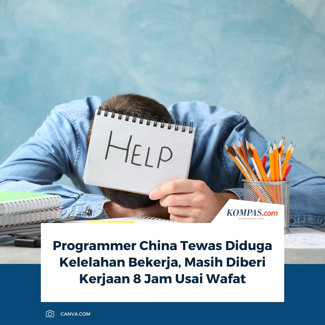 Kompas.com - Programmer China Gao Guanghui (32) meninggal diduga akibat ...