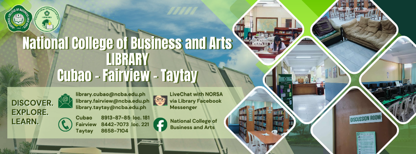 National College of Business and Arts Library | Quezon City