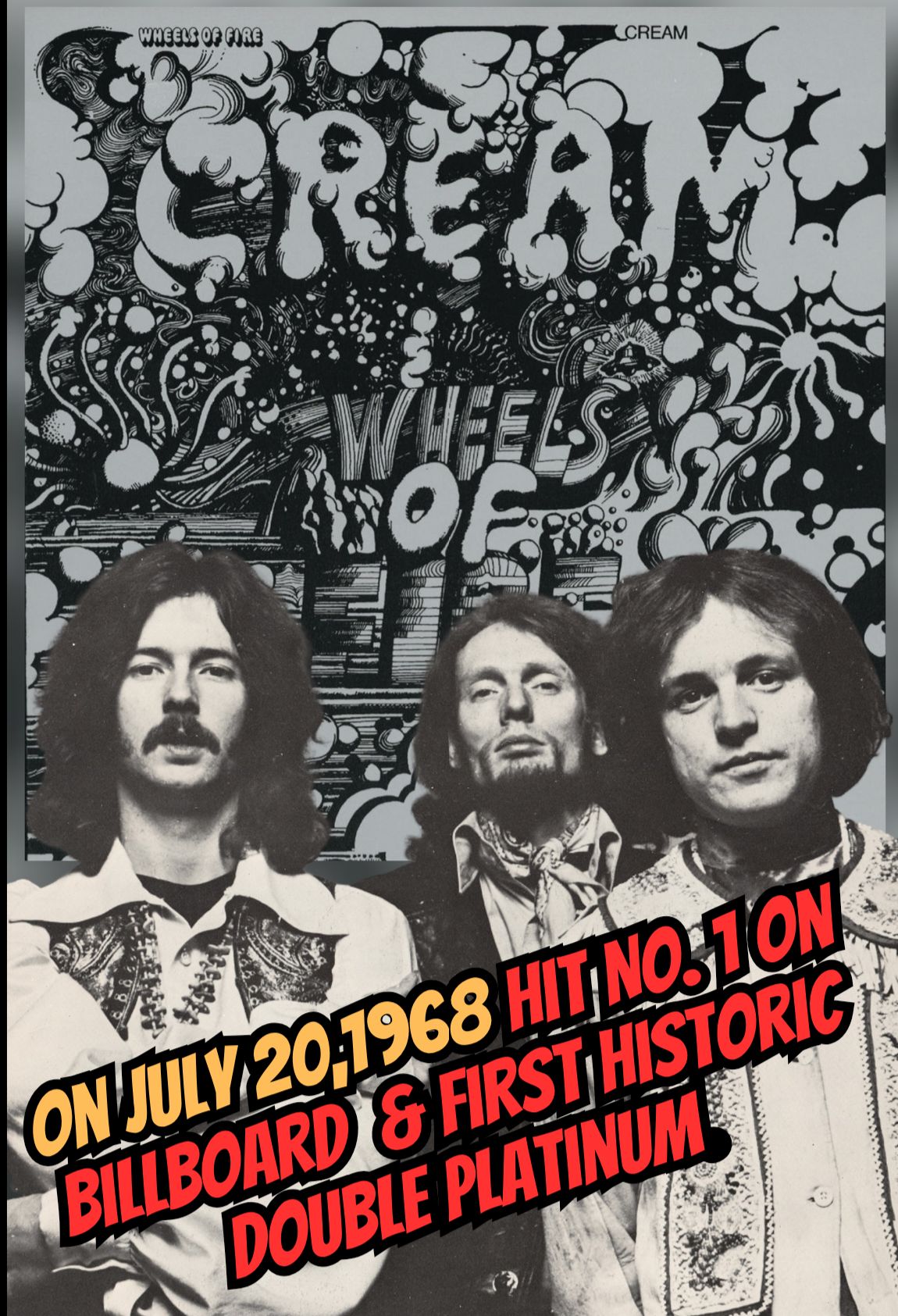 On This Day in 1968, Cream Released Wheels of Fire in the United