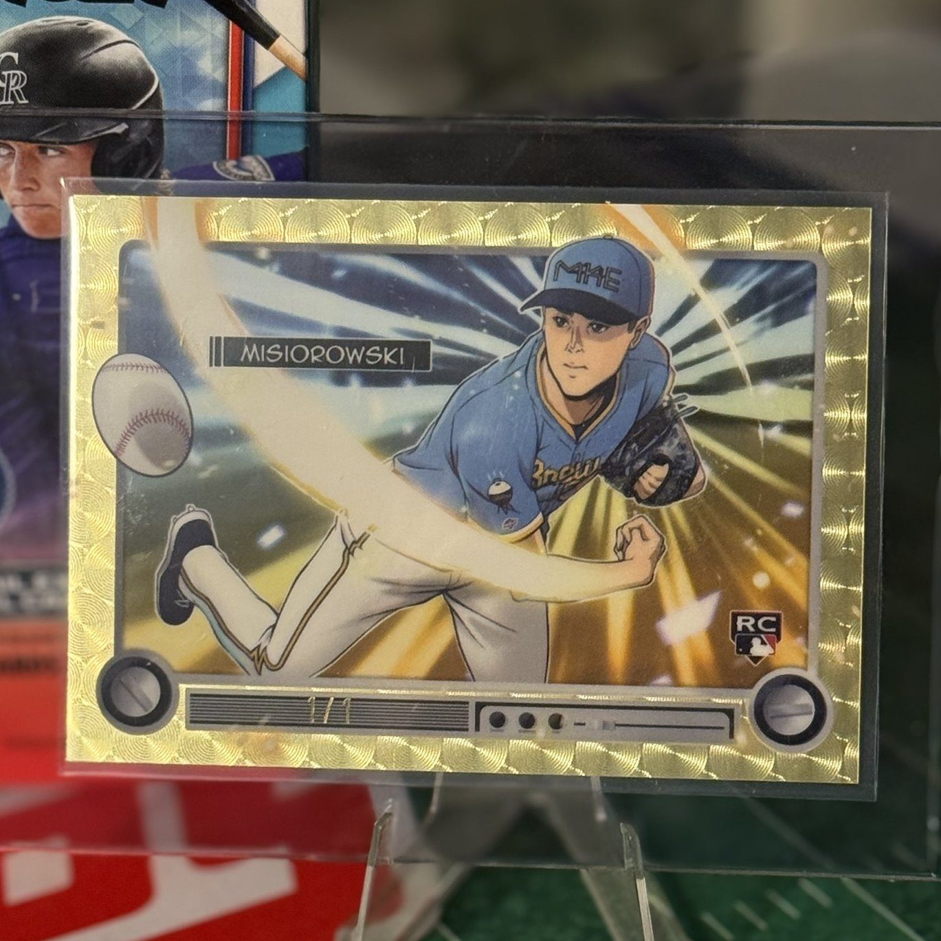 JUST PULLED: 1-of-1 Jacob Misiorowski Anime Rookie Card ?? (via 