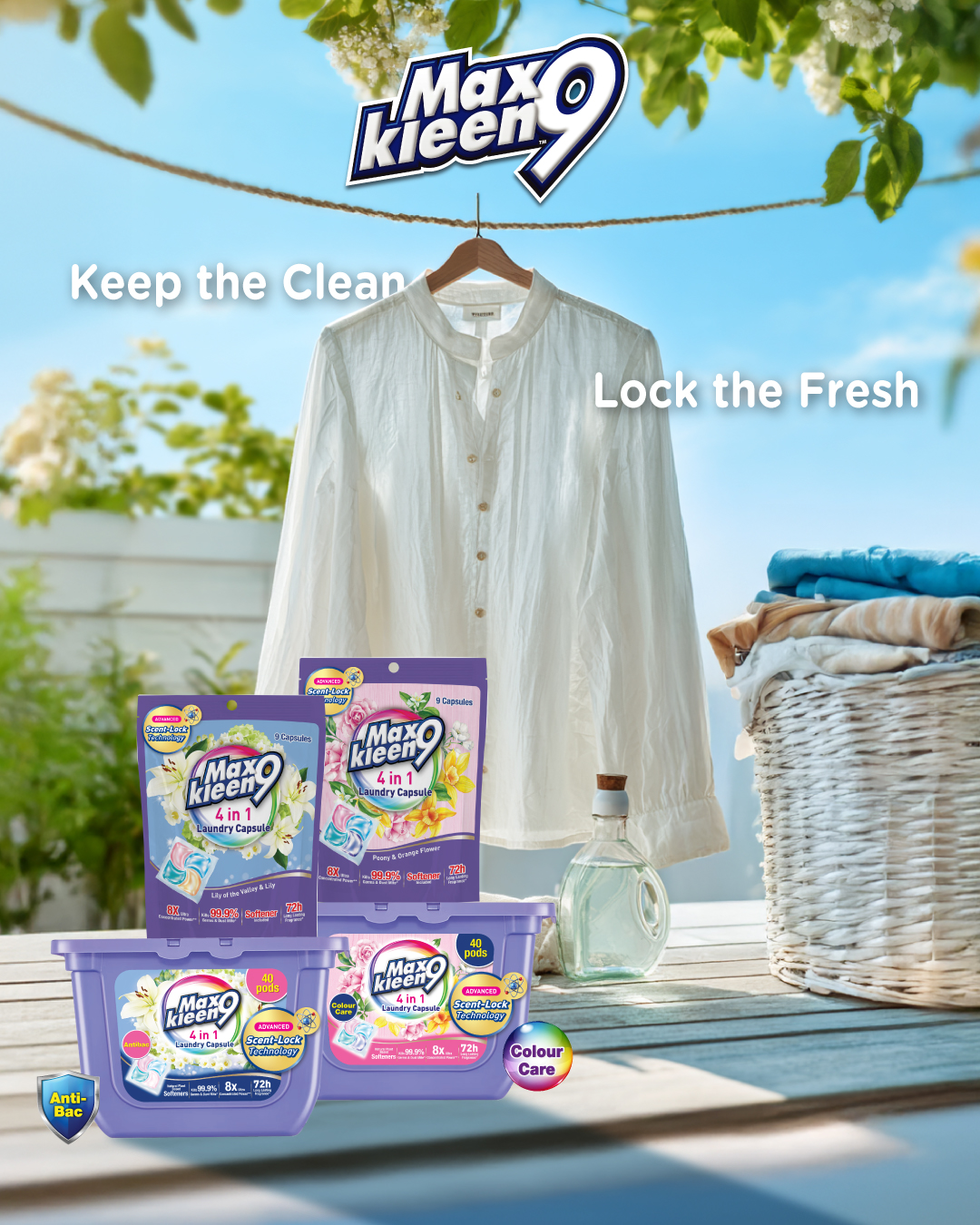 Keep the Clean, Lock the Fresh! 🧺💨... - Maxkleen 9 Malaysia | Facebook