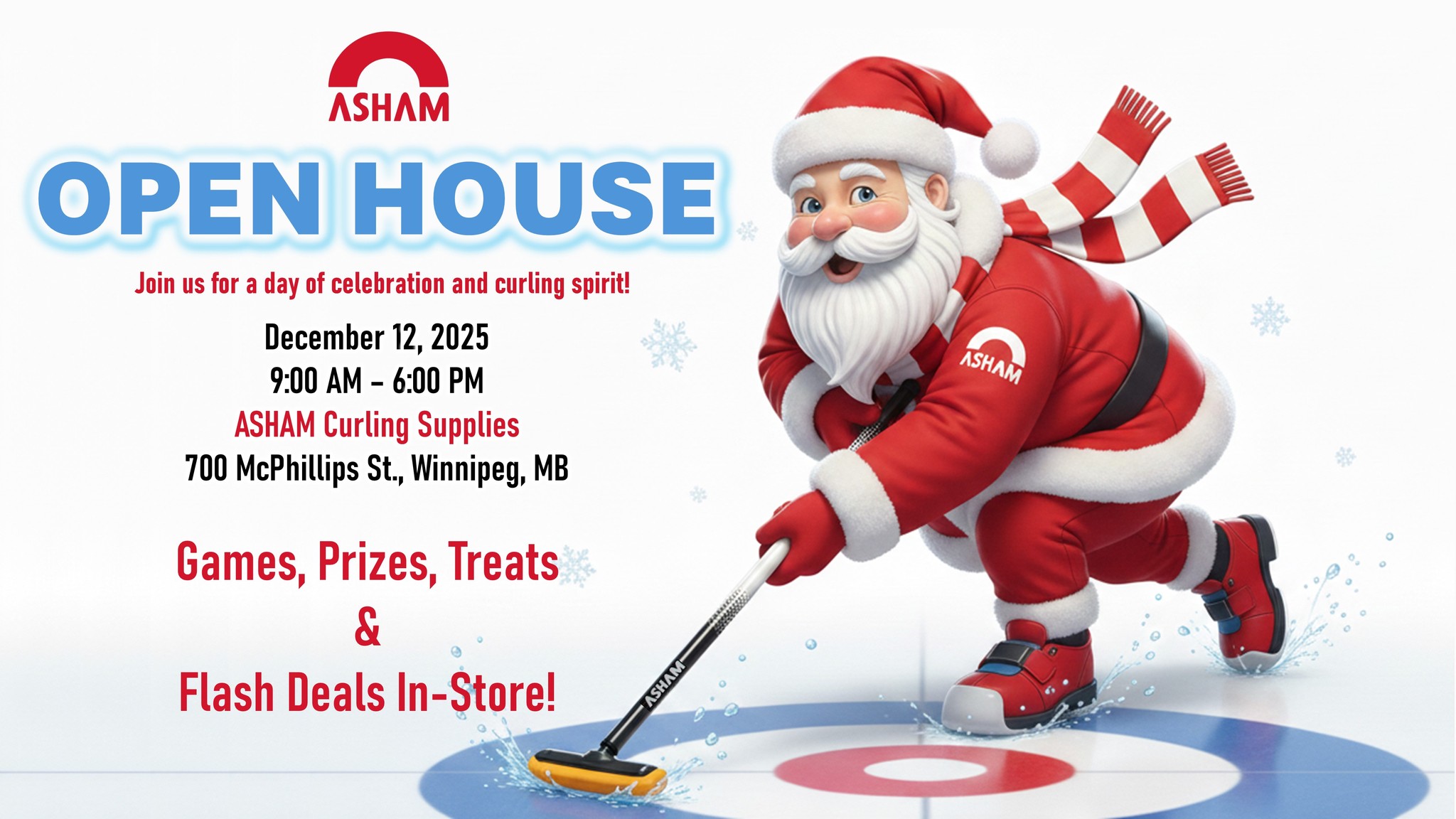 Asham - Join us for the Asham Open House! Try curling... | Facebook