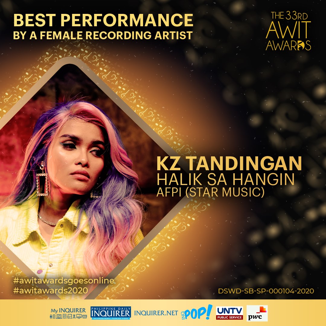 Awit Awards - The Awit Award for Best Performance by a...