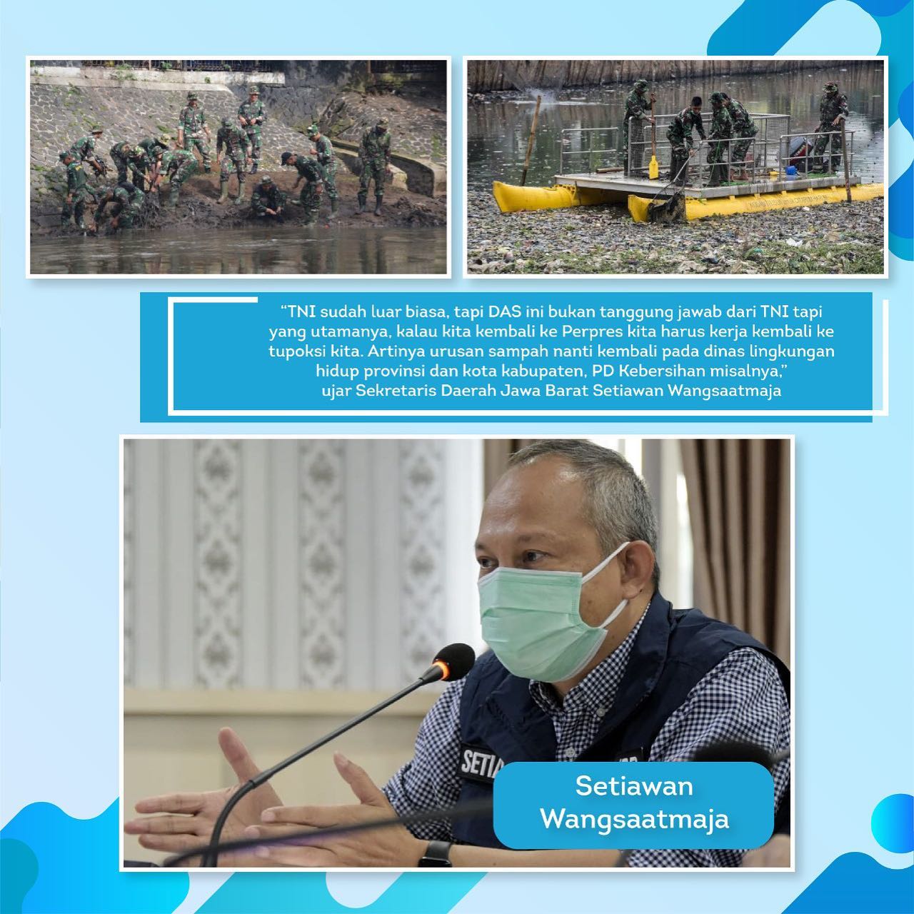 PERANAN TNI UNTUK CITARUM “TNI... - Citarum Harum Juara
