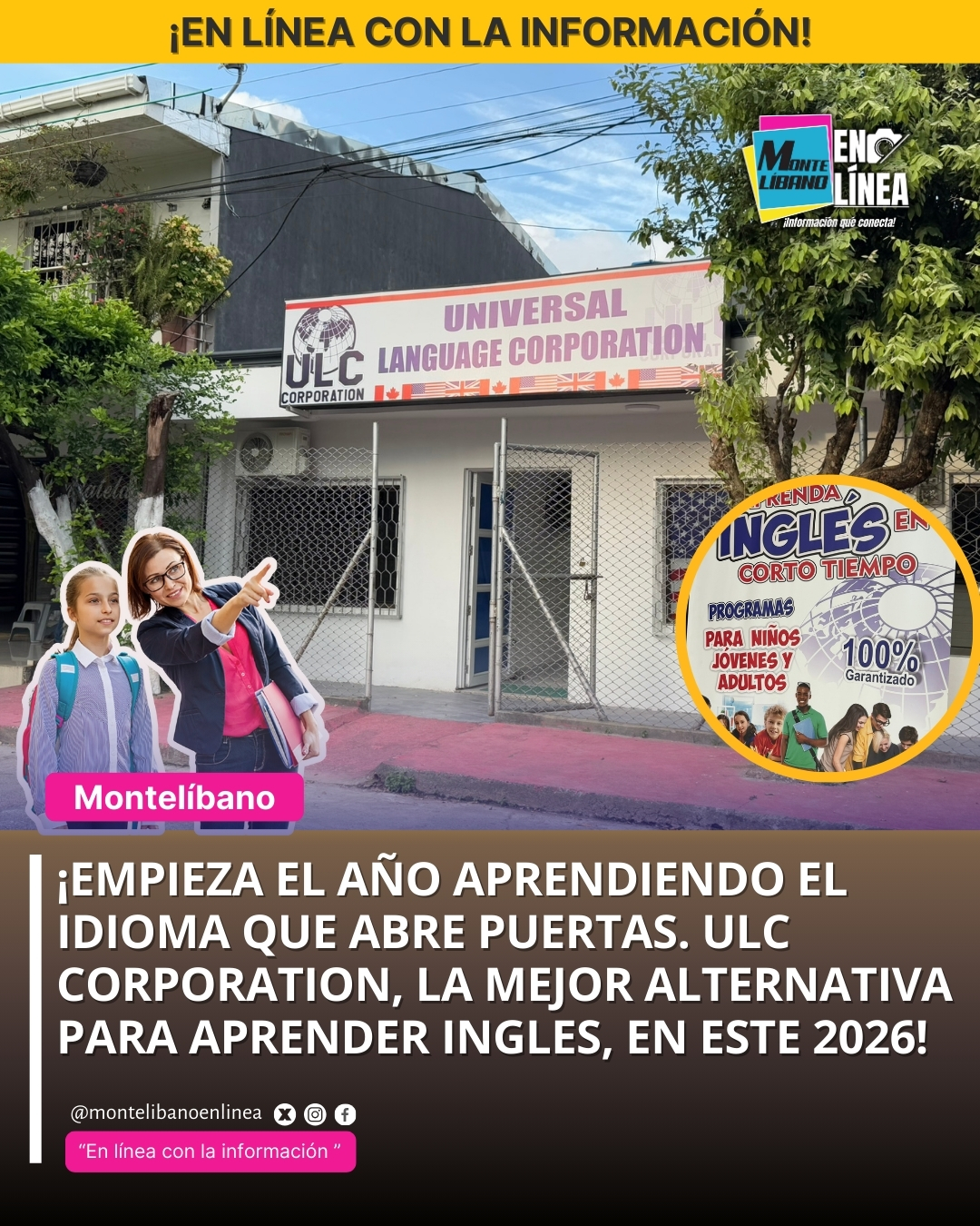 Montelíbano - 📚🌍 ¡Empieza el 2026 aprendiendo el idioma que abre ...