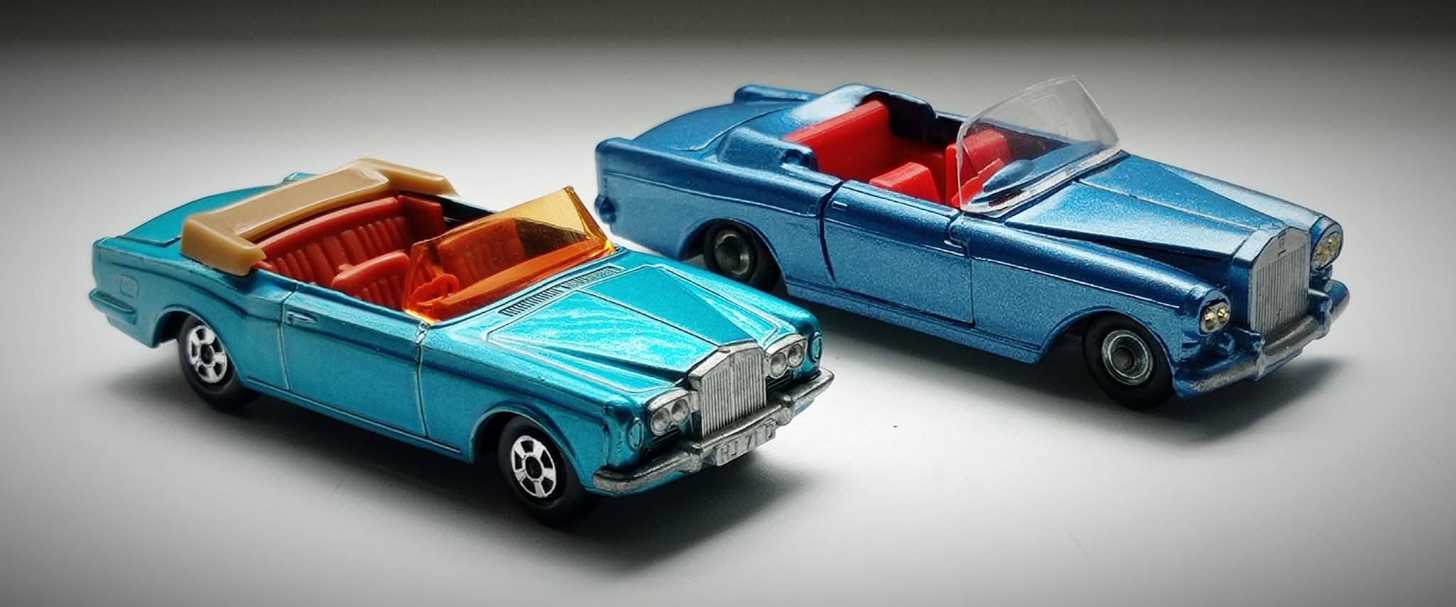 Rolls Royce SILVER SHADOW (Matchbox) & SILVER CLOUD (Lone Star