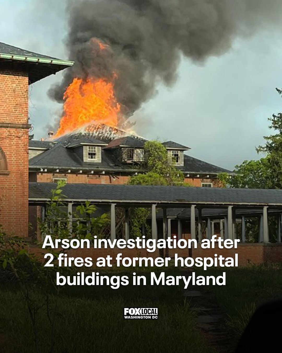 Fire investigators are working to determine what sparked two separate fires  at state-owned buildings in Carroll County Saturday morning. Click the link  for more details.  https://www.fox5dc.com/news/arson-investigation-underway-after-2-fires-former  