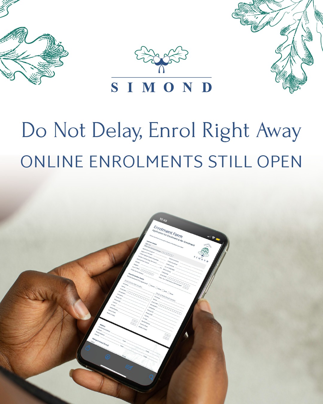 Simond - 📢 Enrolments Still Open at Simond! Click here https://forms ...