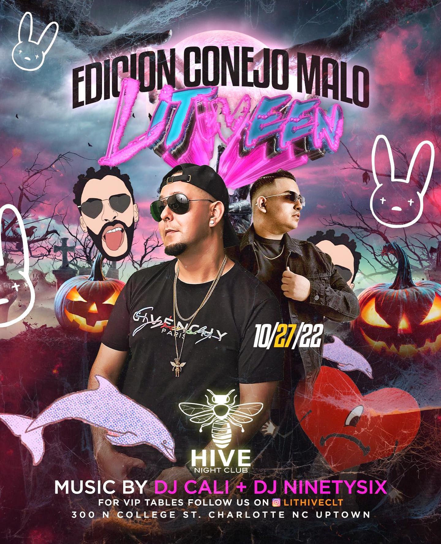 LiT Hive Clt - 🔥👻1st Annual LITWEEN at HIVE for LIT NIGHTS... | Facebook