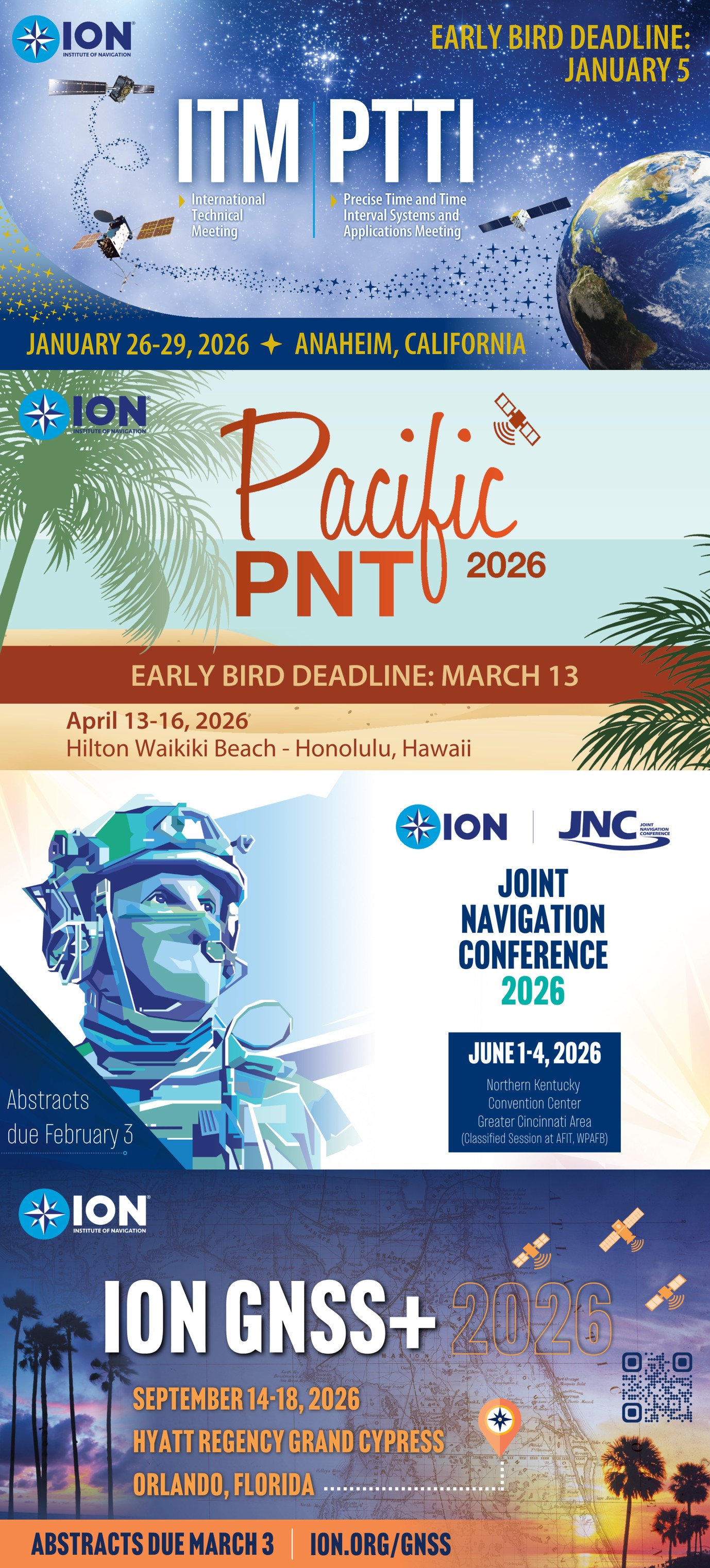 Institute - ION GNSS+ 2026 is the world’s largest technical meeting and ...