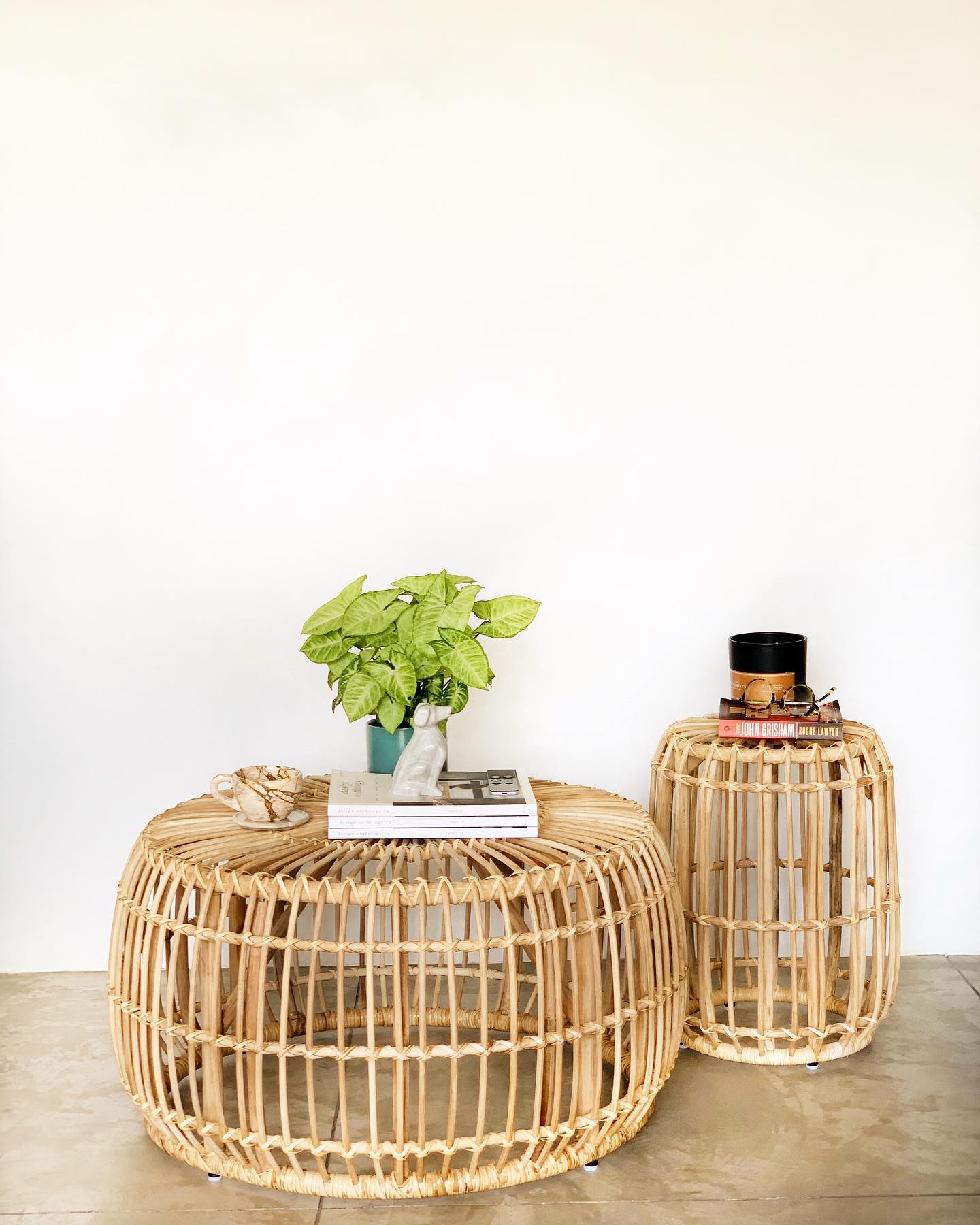 The Anglo-Filipino Company - Anglo-Filipino raw rattan coffee table and ...