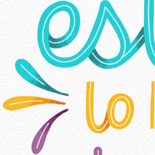 Lettering desde Cero - Vamos con las íes de #elretodelclub, poco a poco ...