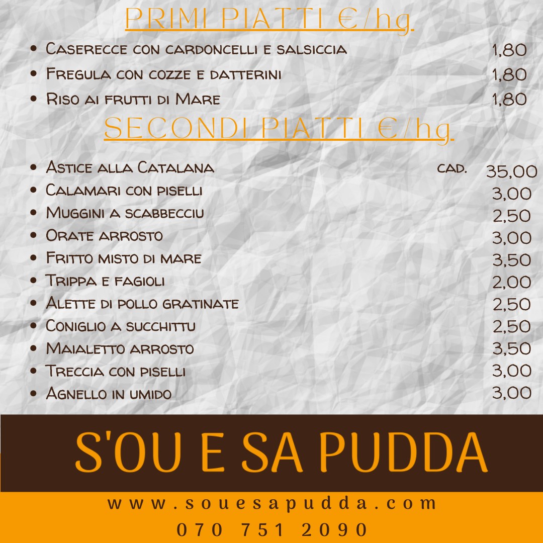 S'OU E SA PUDDA - L'insalata è pronta😁 | Facebook
