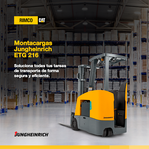 Rimco Cat - El lift truck Jungheinrich ETG 216 es un...
