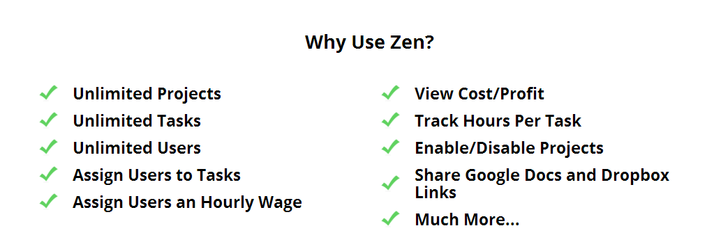 Zen Project Management Software