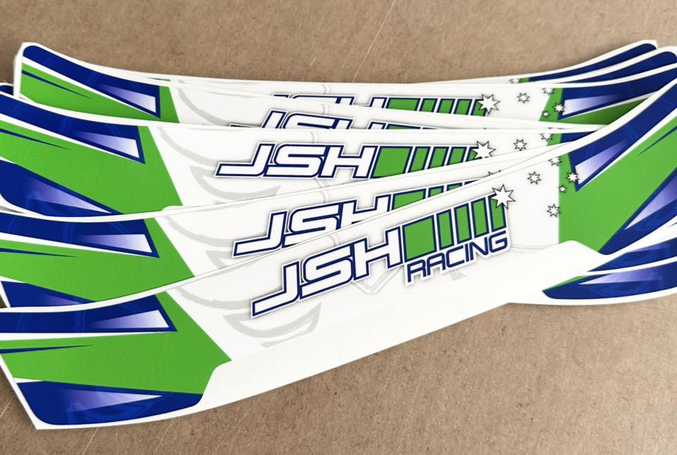 Kart-FX Design - Fresh JSH Racing visor and bumper... | Facebook