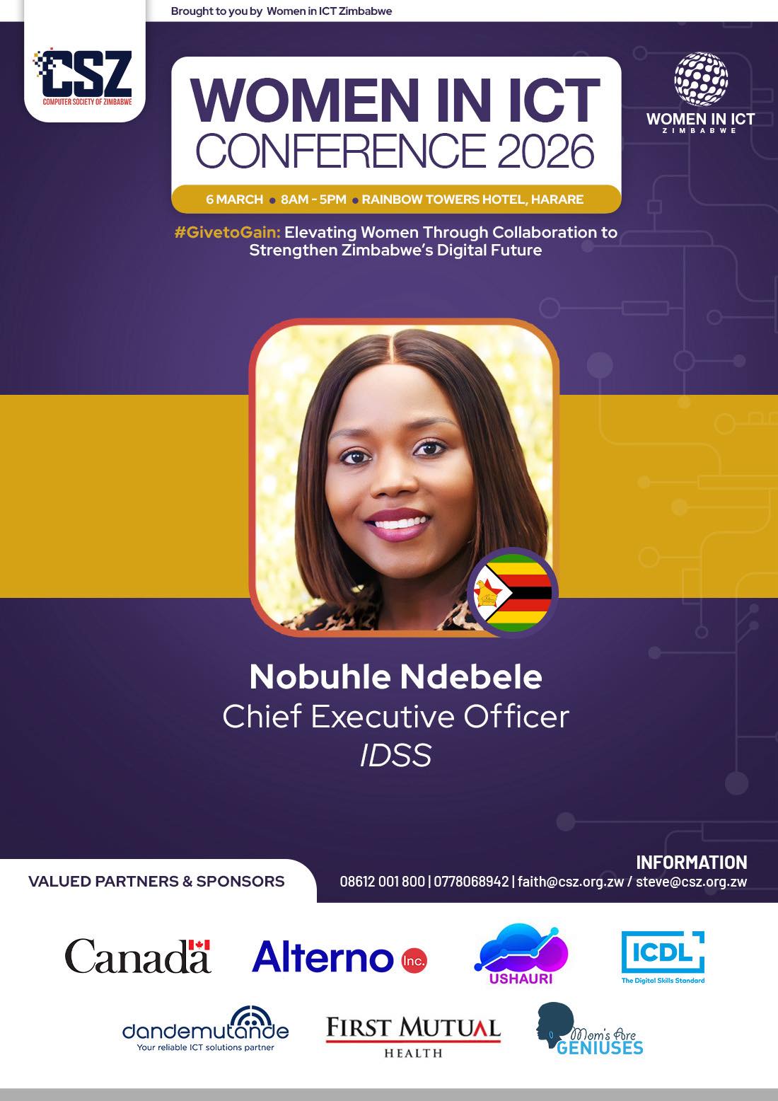 Computer - Speaking @ WICTZ Conference 2026: Nobuhle Ndebele is the ...