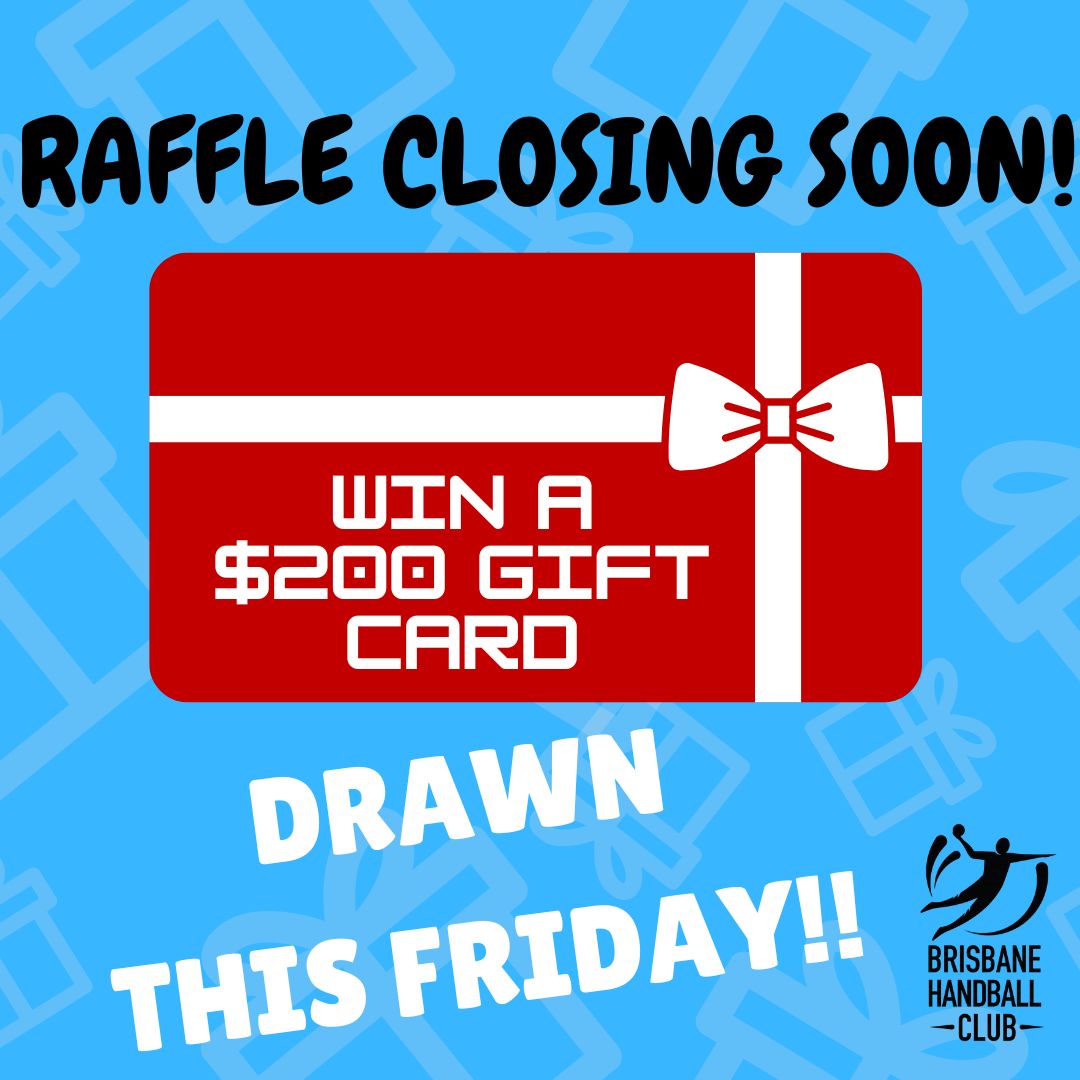 Brisbane - Have you purchased your raffle ticket yet? Only $5 a ticket ...