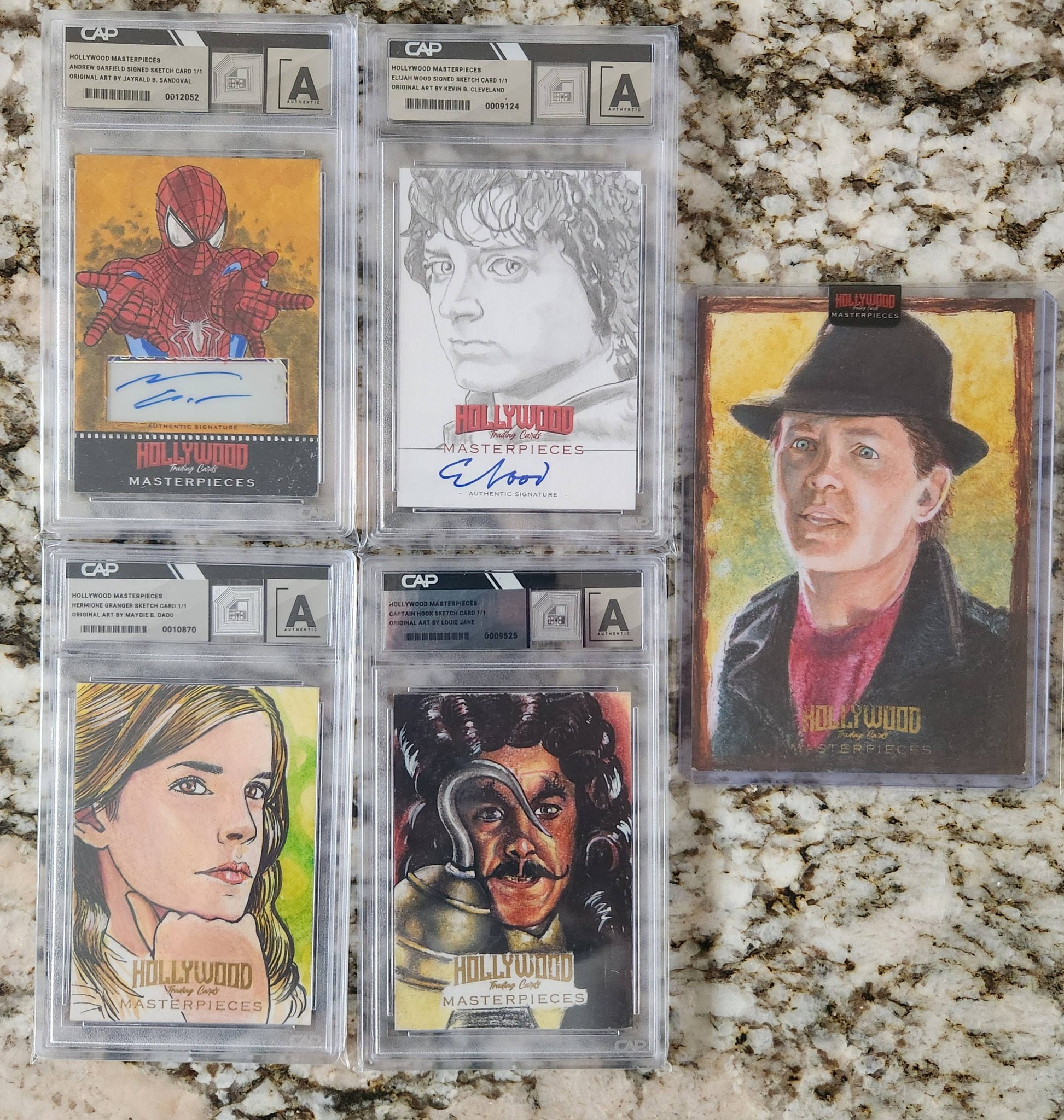Hollywood Masterpieces エリザベス・スワン スケッチ Collecting hollywood trading cards