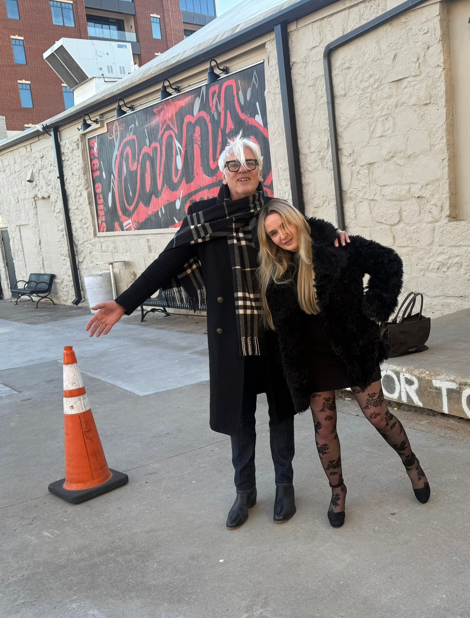 Greetings from Tulsa, Oklahoma where Emma Swift & I were snapped