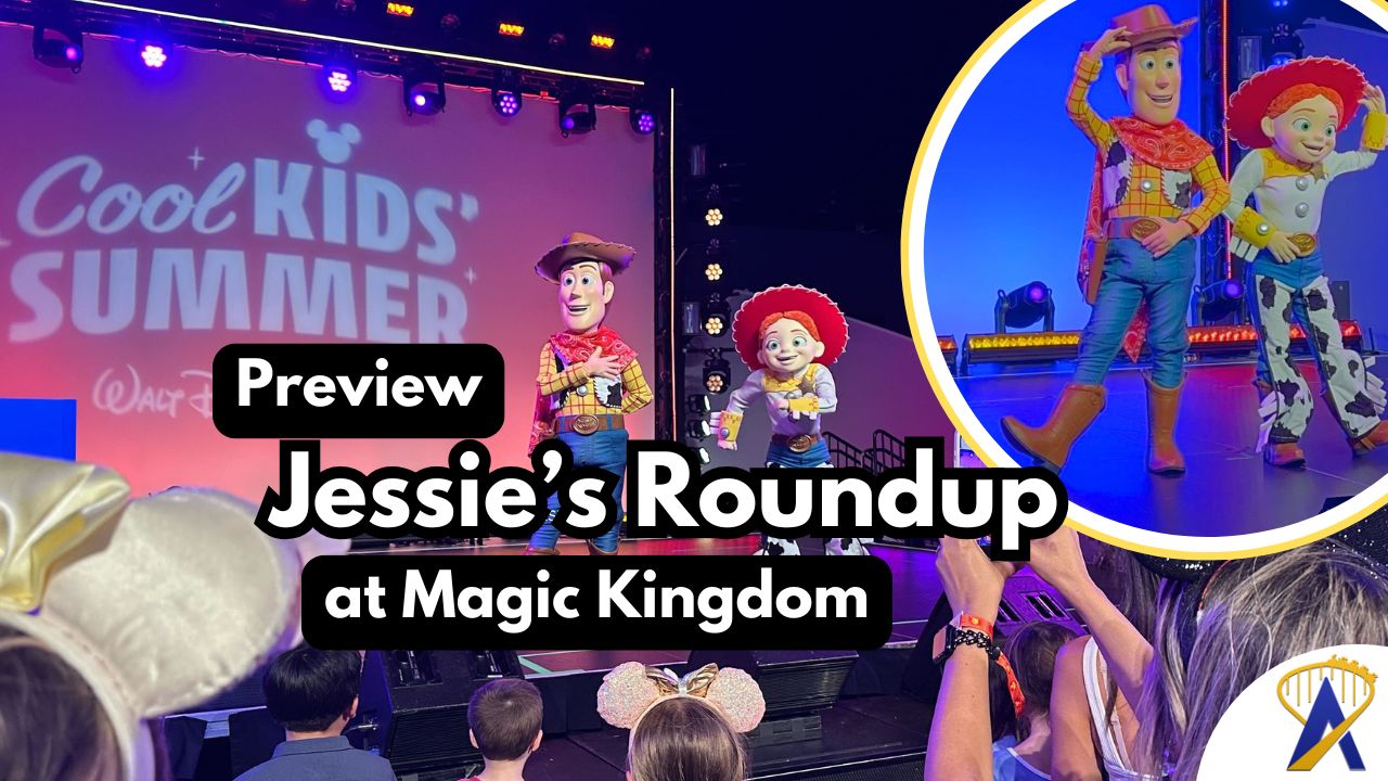 Disney quietly premiered a new show today at Magic Kingdom, two 