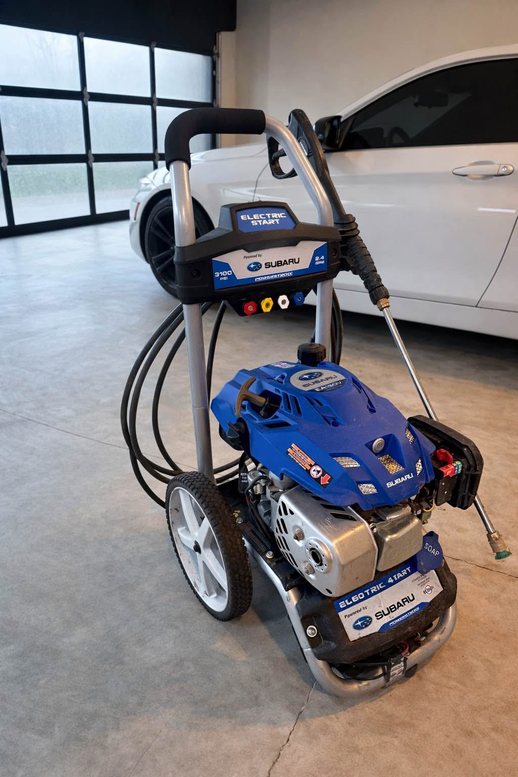 Subaru Electric Start Pressure Washernull