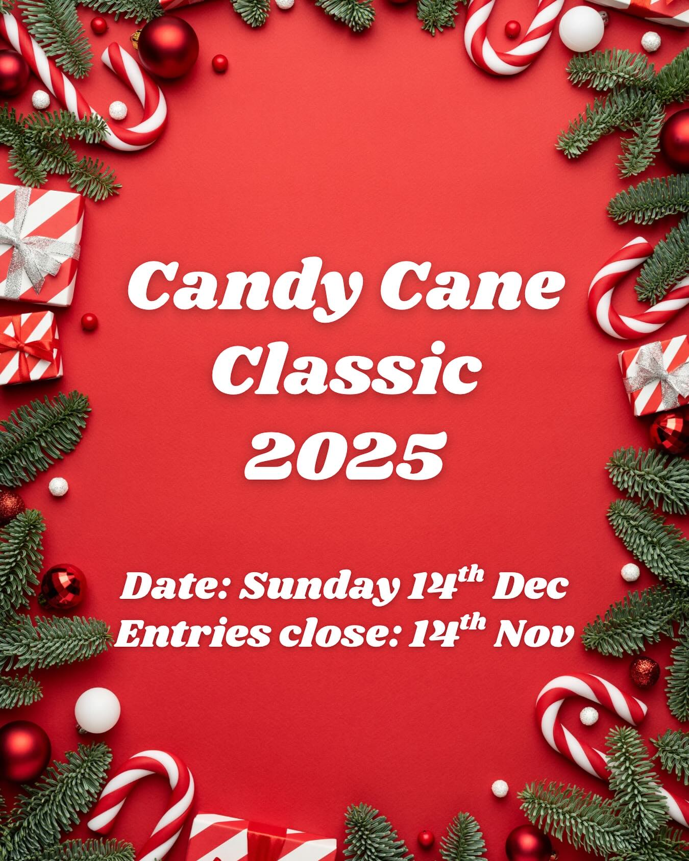 Alloa - Candy Cane classic 2025 🎅 Entries are now open for our annual ...