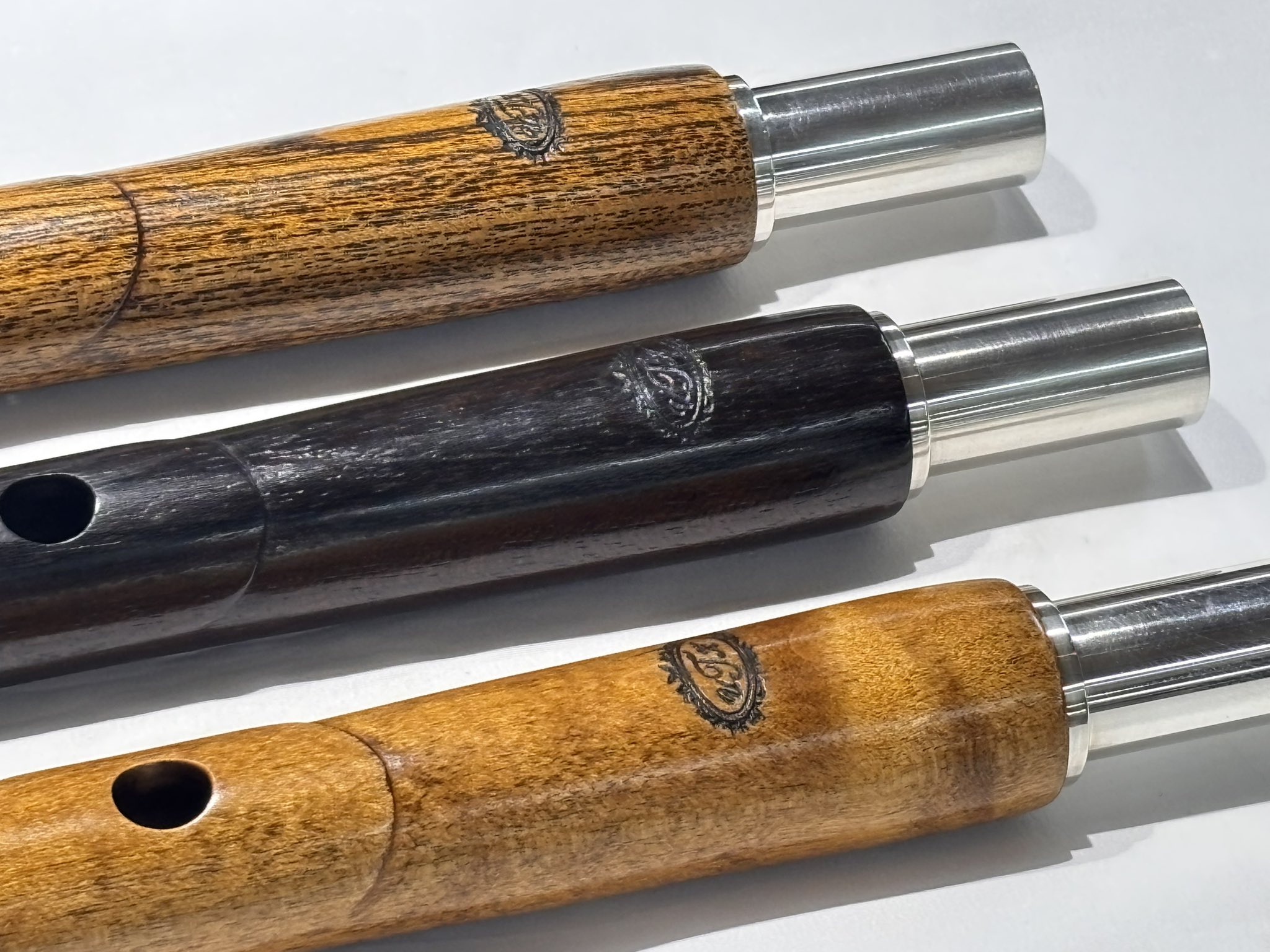 フルート フロアより🪈】 #Takamura の頭部管が3本入荷しました🌟 ・桑