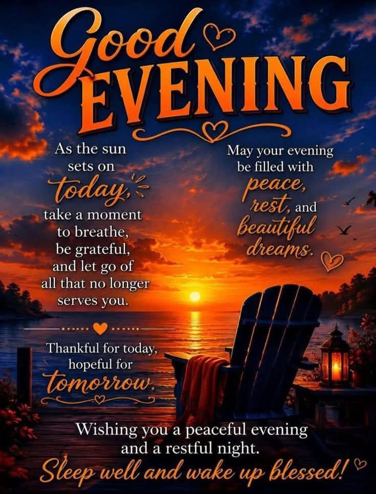 Lovely Tuesday evening wishes and goodnight messages