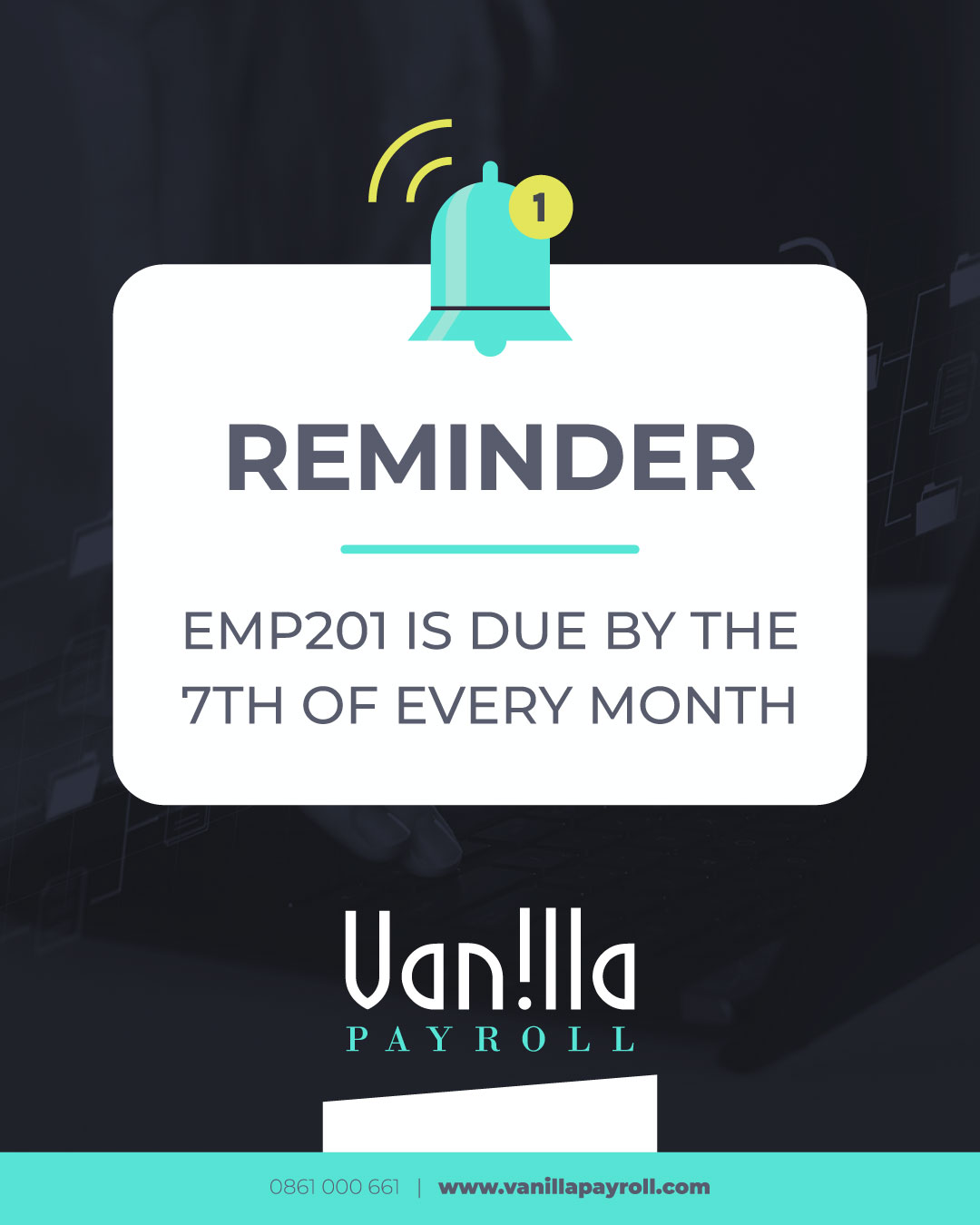 Vanilla - Hello 2026! Here is your Vanilla Payroll friendly reminder ...
