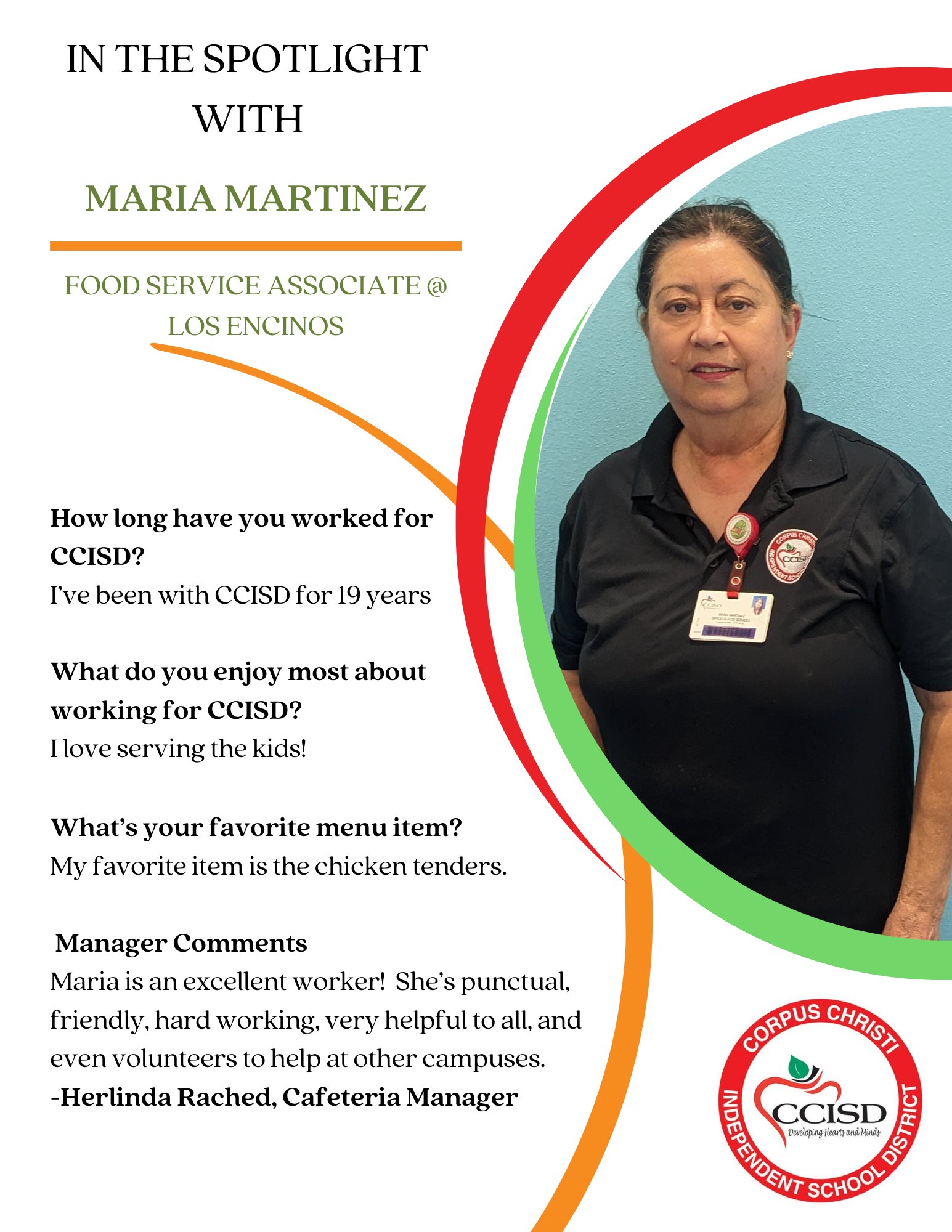 Corpus... - Corpus Christi ISD Office of Food Services