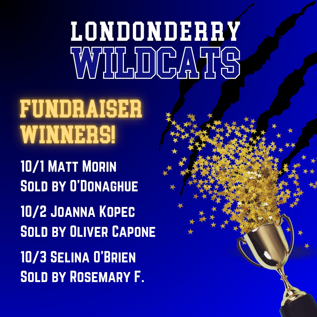 🎉 Winner... - Londonderry Wildcats - LYFS 
