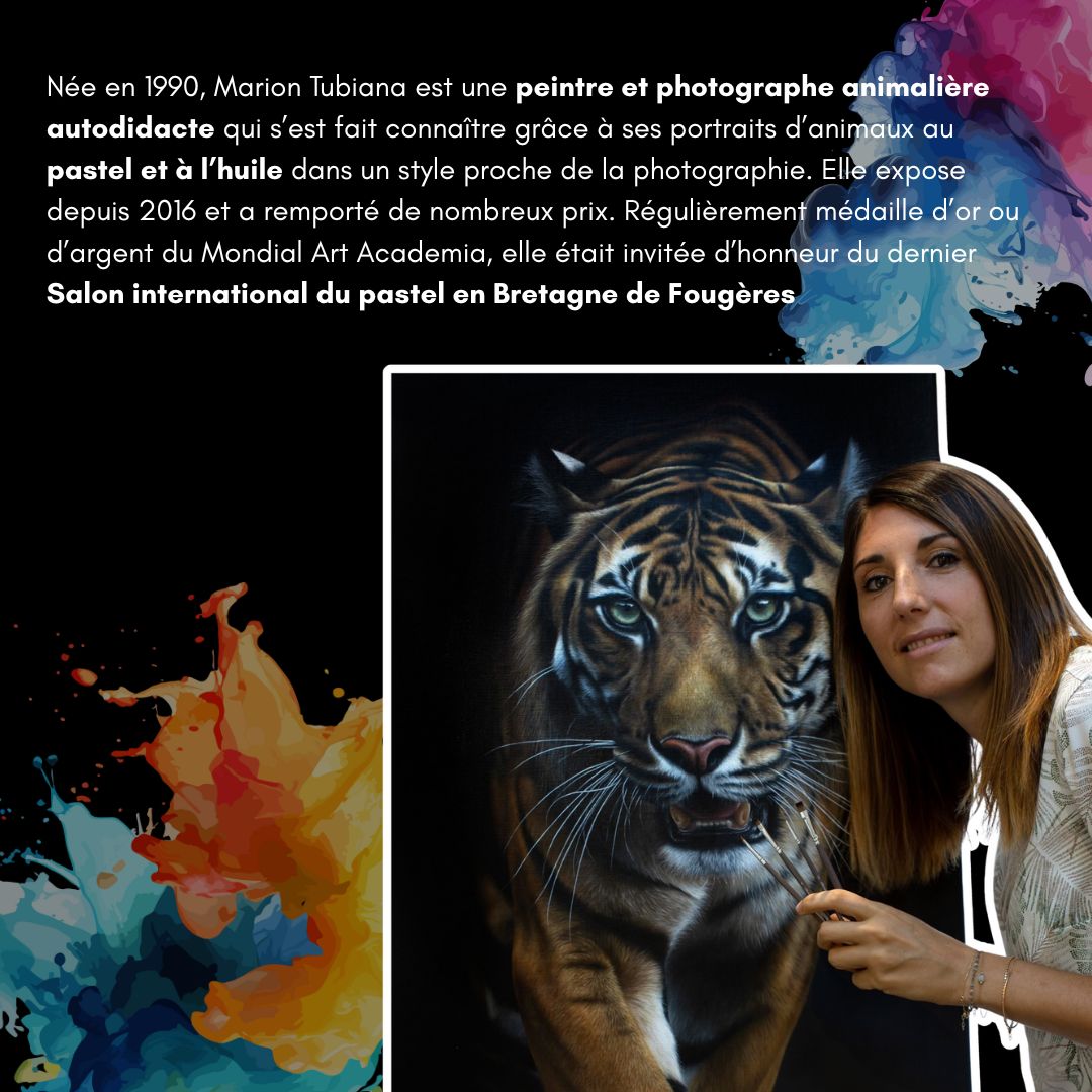 Tubiana Marion - Artiste Equine et Animalière - Pastels, peintures