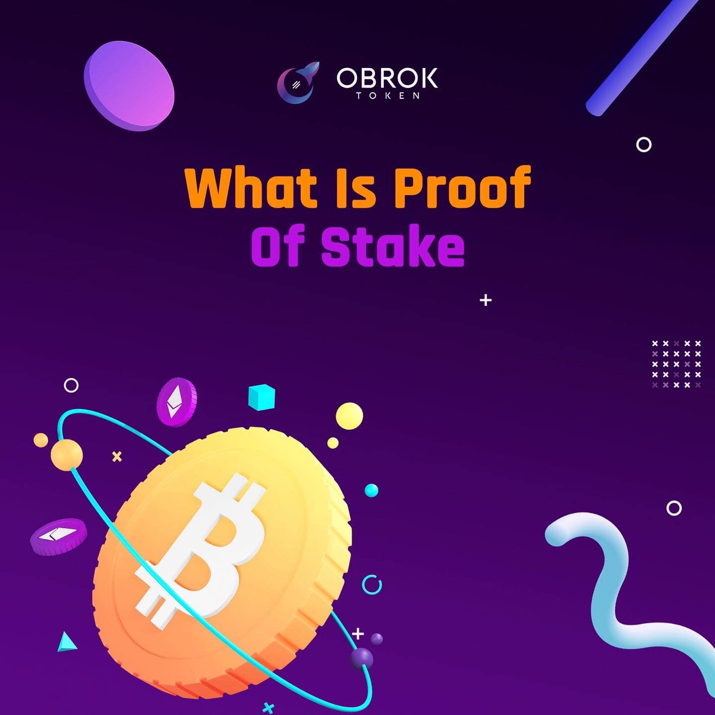 OBRok Token - Proof Of Stake, POS, a type of algorithm by... | Facebook