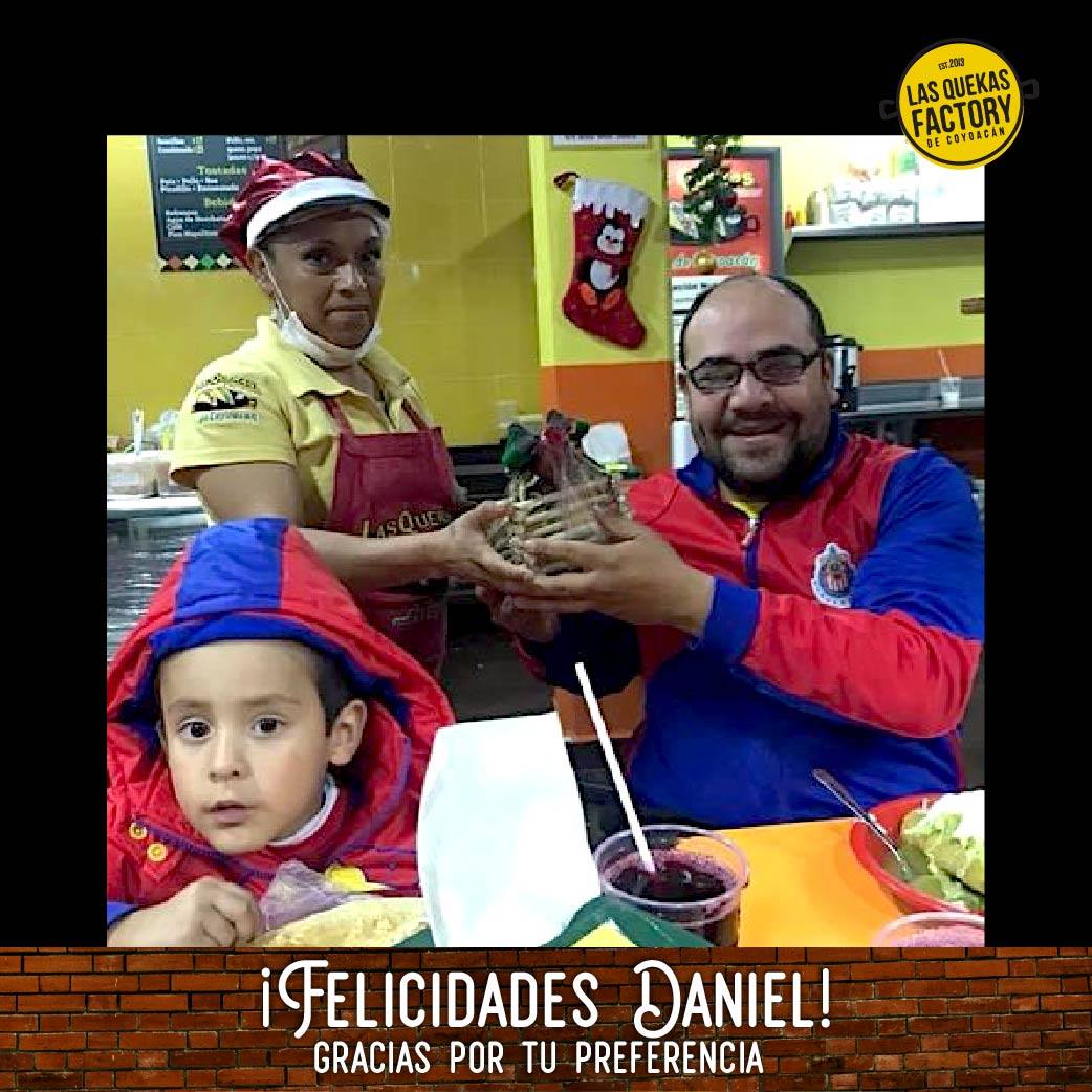 Las Quekas Factory - ¡Muchas felicidades a nuestro ganador J Daniel ...