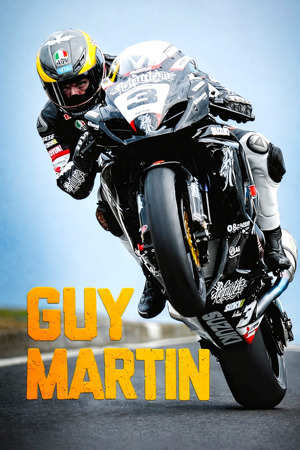Love how this canvas of Guy Martin has turned out ❤️. 🏍️🏍️
