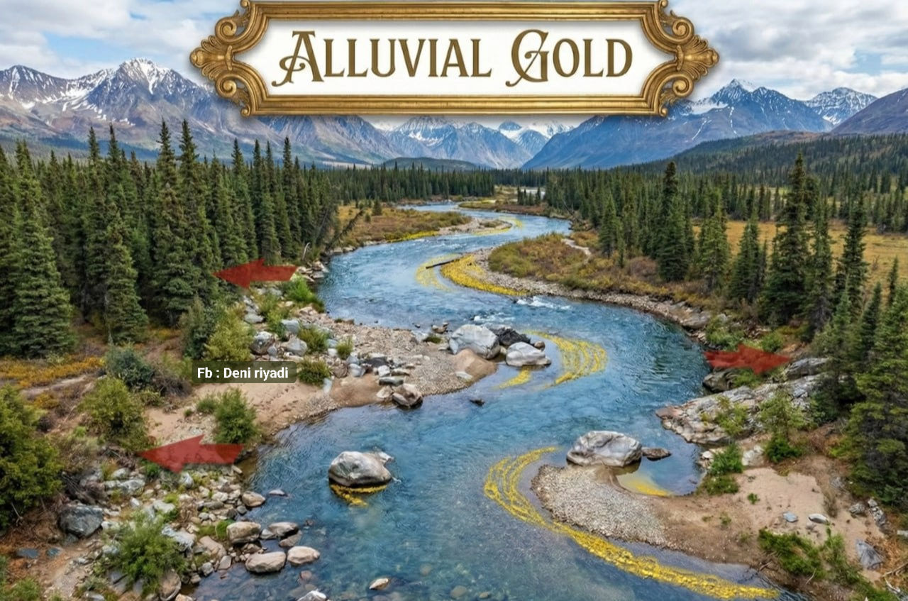 June 4, 1911, gold discovered in Alaska's Indian Creek - photo