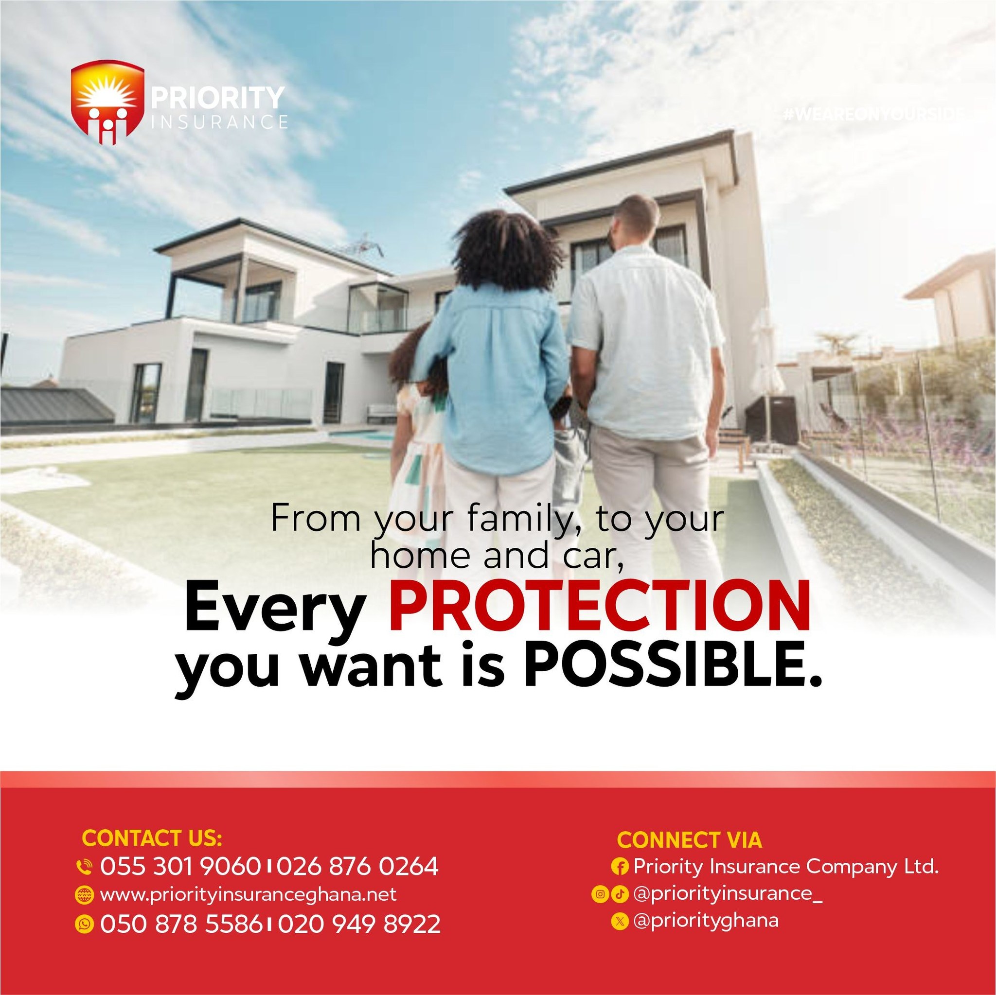 Priority - Whatever protection you need - for your family, your home ...