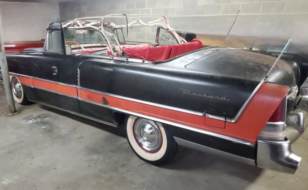 Production of the 1955 Packard Caribbean numbered fewer than 500
