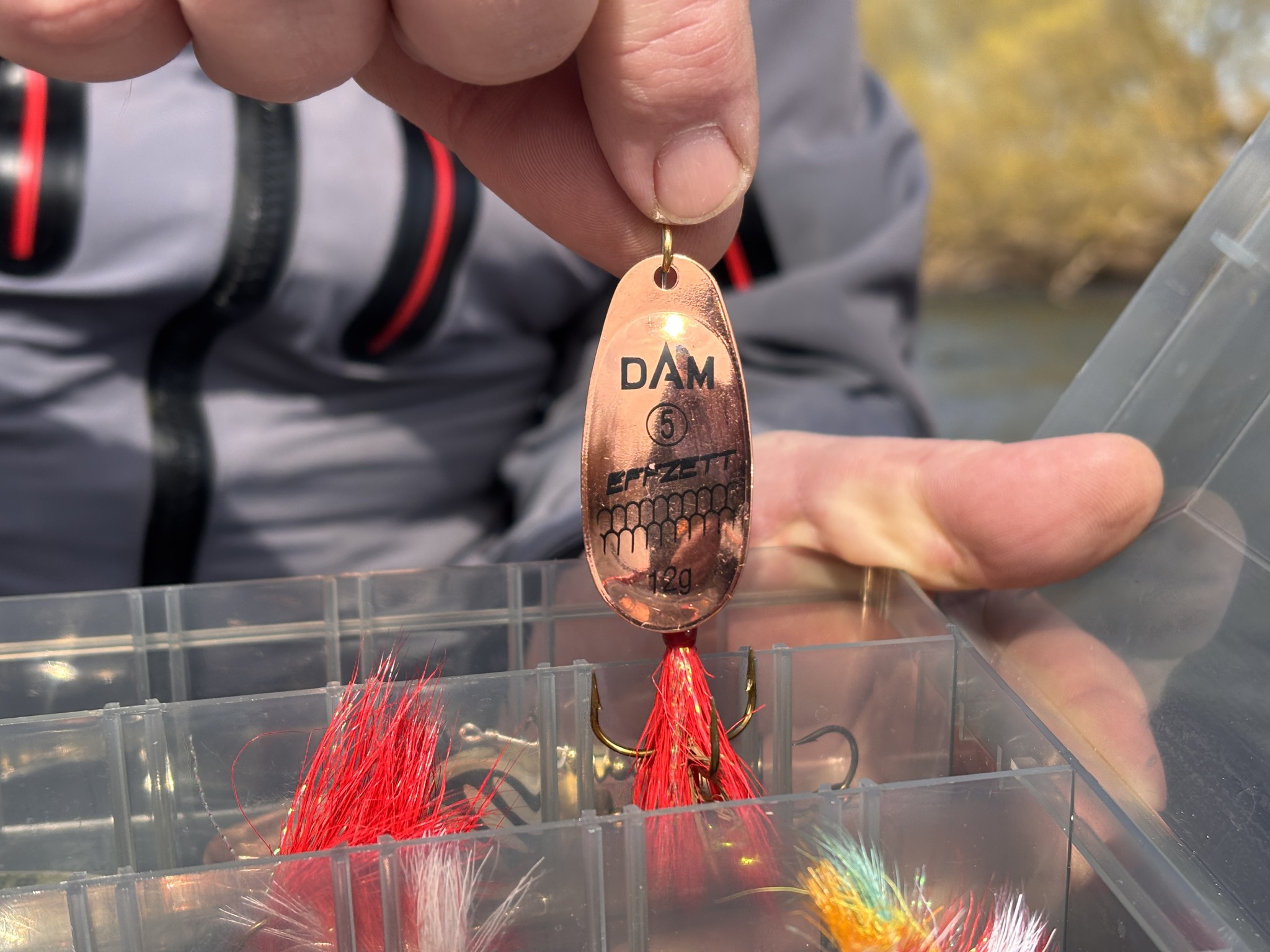dam fishing lures Original Handmade EFFZETT Nature Gudgeon Lure • BROWN SUCKER 6 2.9oz. Vintage Damyl Dam Wobbler Lure