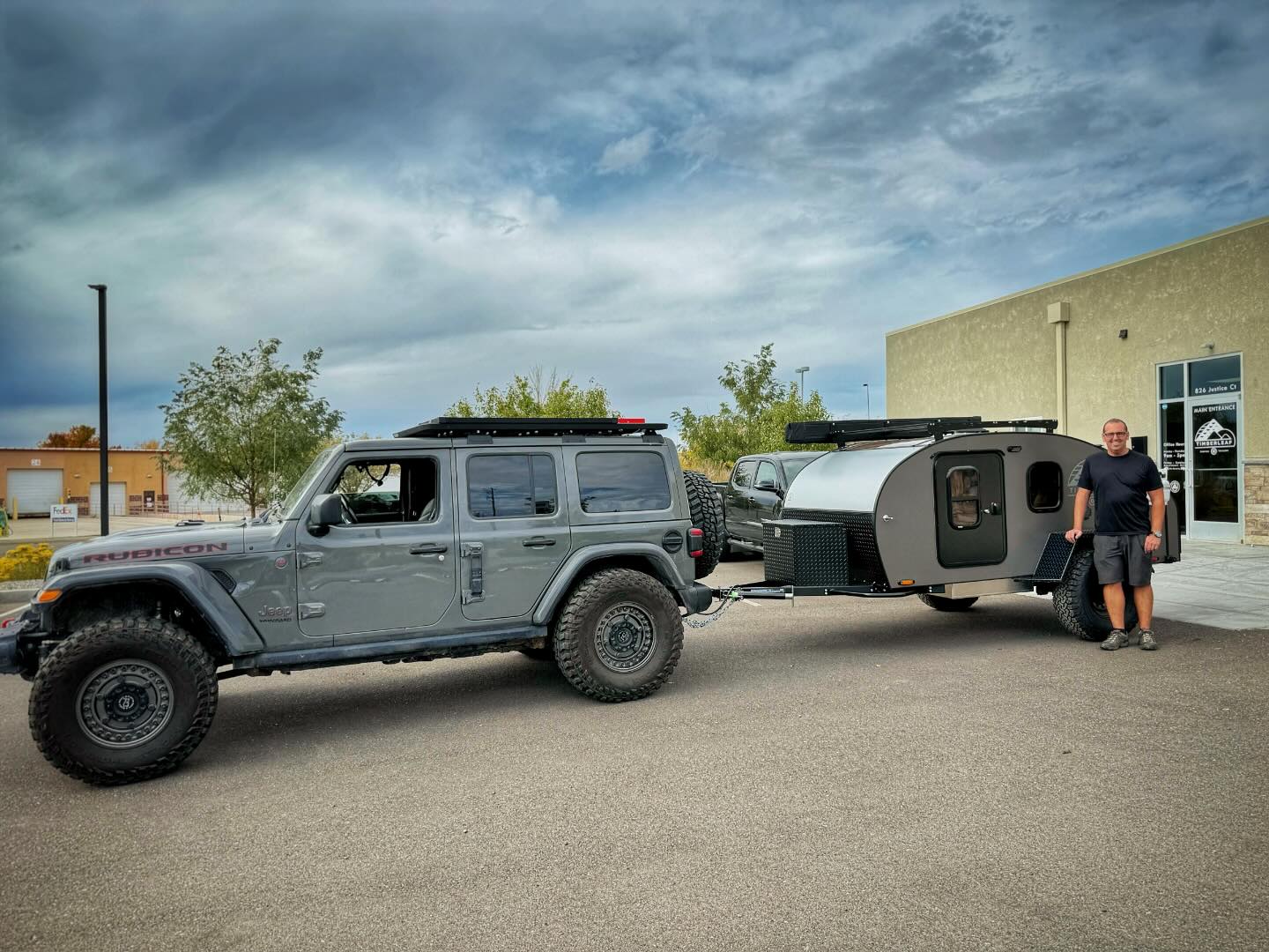 Timberleaf - Lars came up from Albuquerque to pick up his new Off-road ...