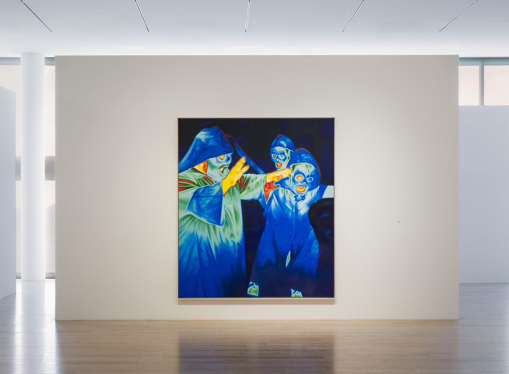 Harmony Korine developed a series of standalone paintings and 