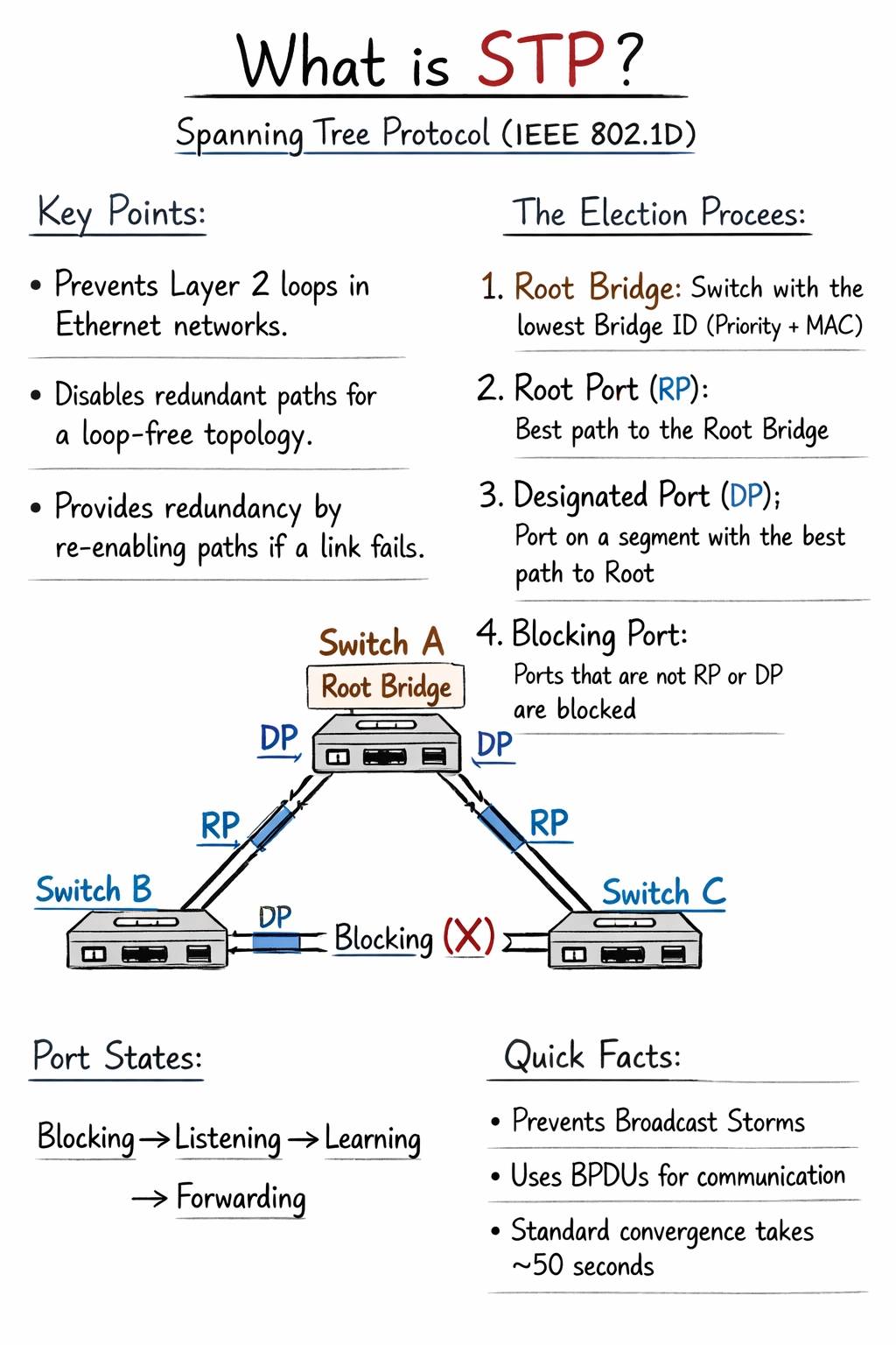 Router - 🌳 What is STP? | Spanning Tree Protocol Explained In switched ...
