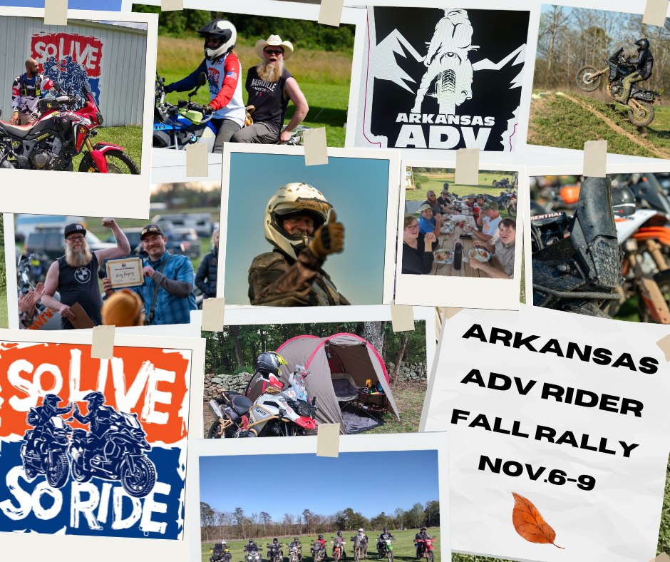 Arkansas Adventure Rider Fall Rally 2025