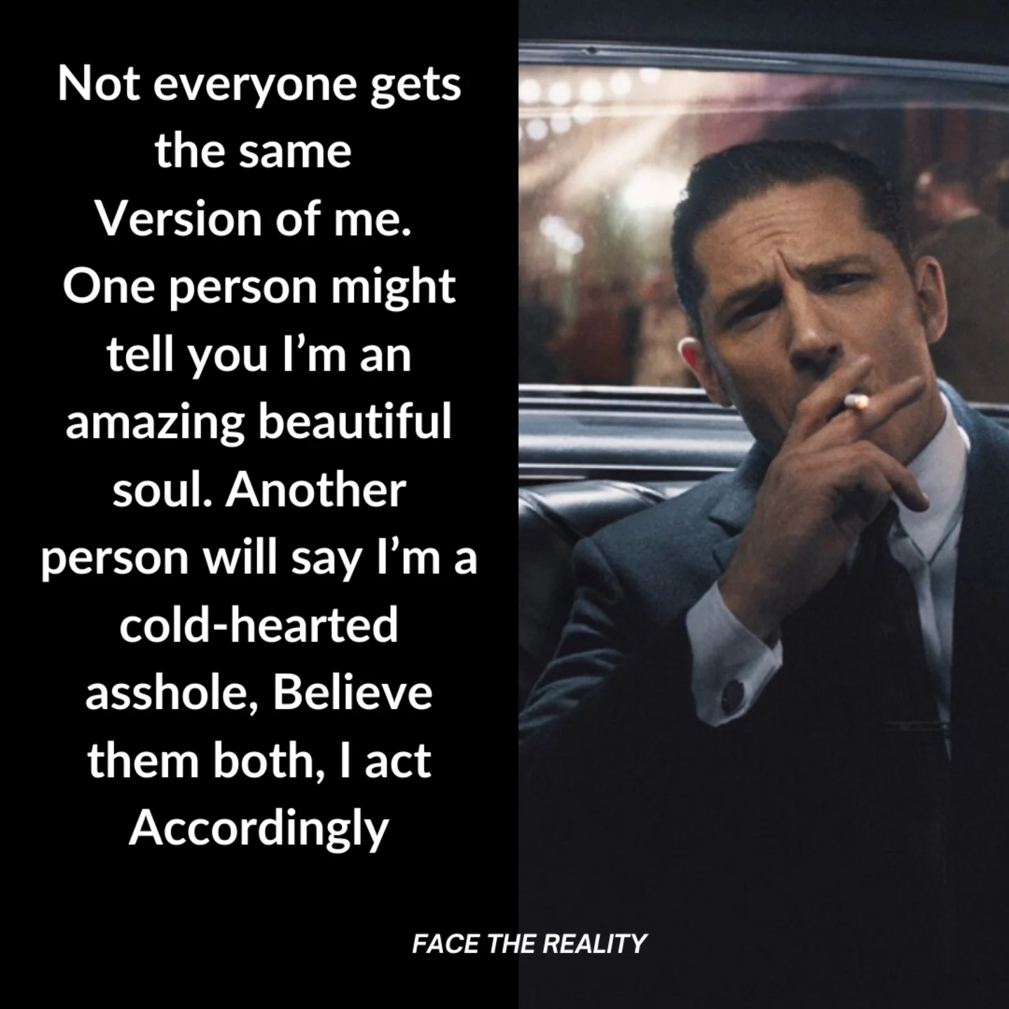 Face - Not everyone gets the same version of me, and that’s not ...