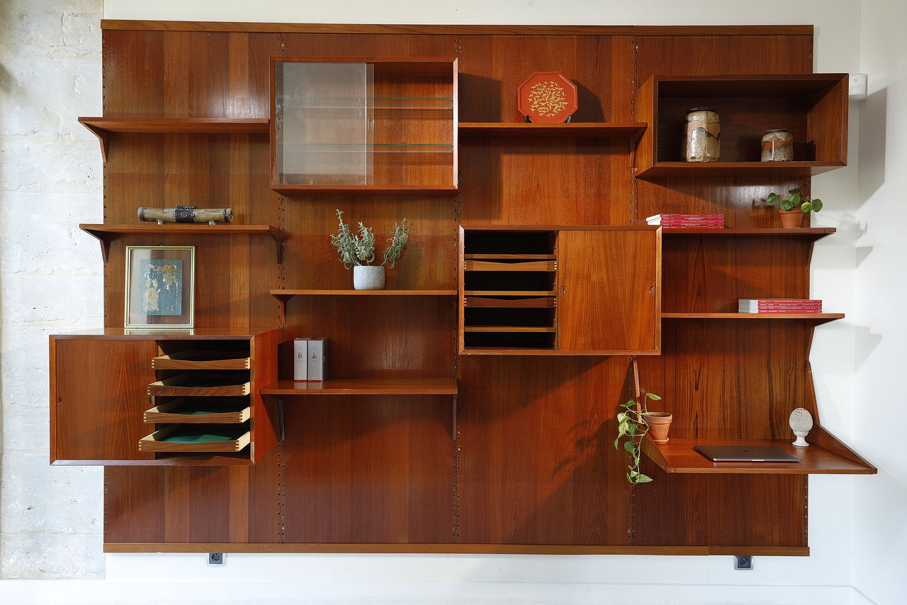 Galerie Atena - The Poul Cadovius teak modular bookcase ☀️... | Facebook